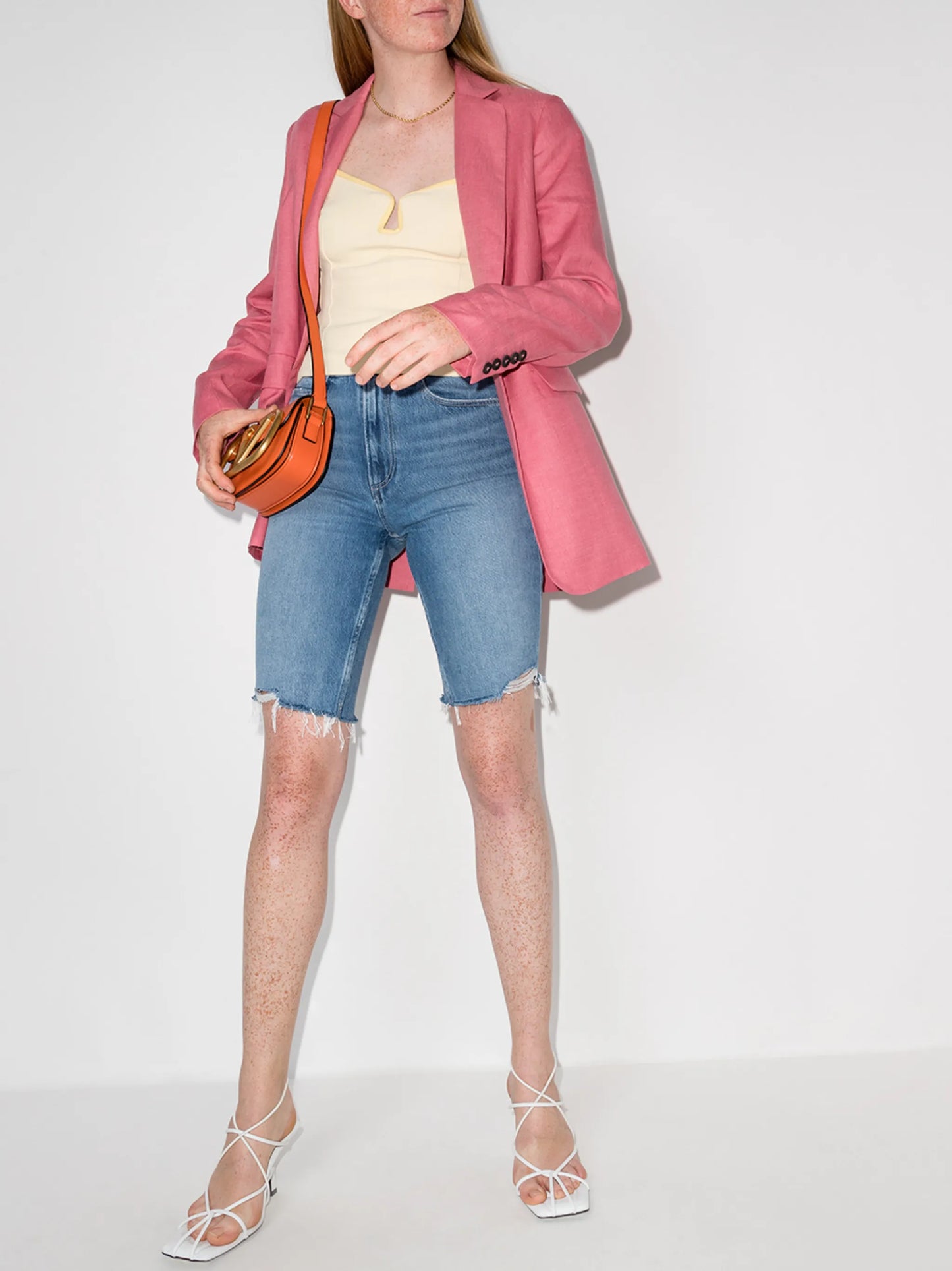 Robbie denim bermuda shorts