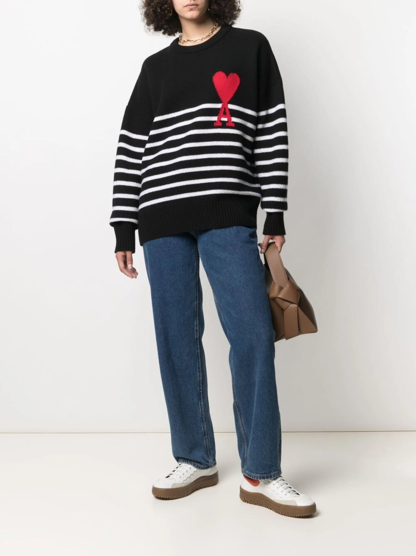 Ami De Coeur striped jumper