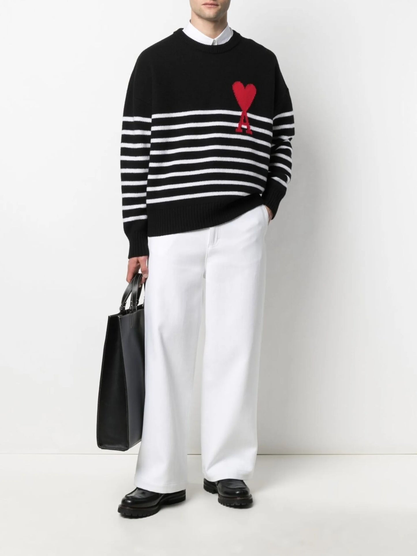 Ami De Coeur striped jumper