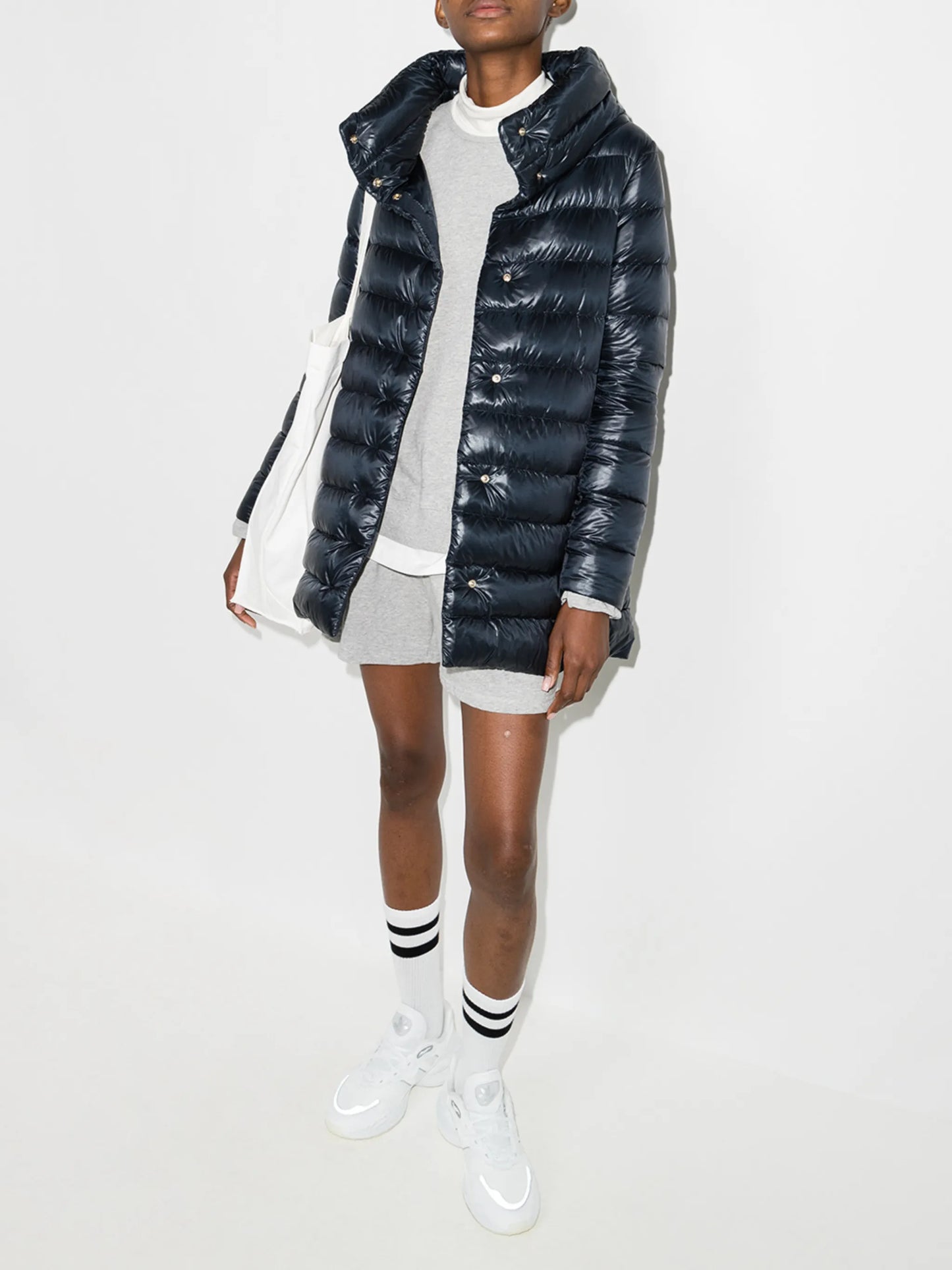 Ultralight quilted coat