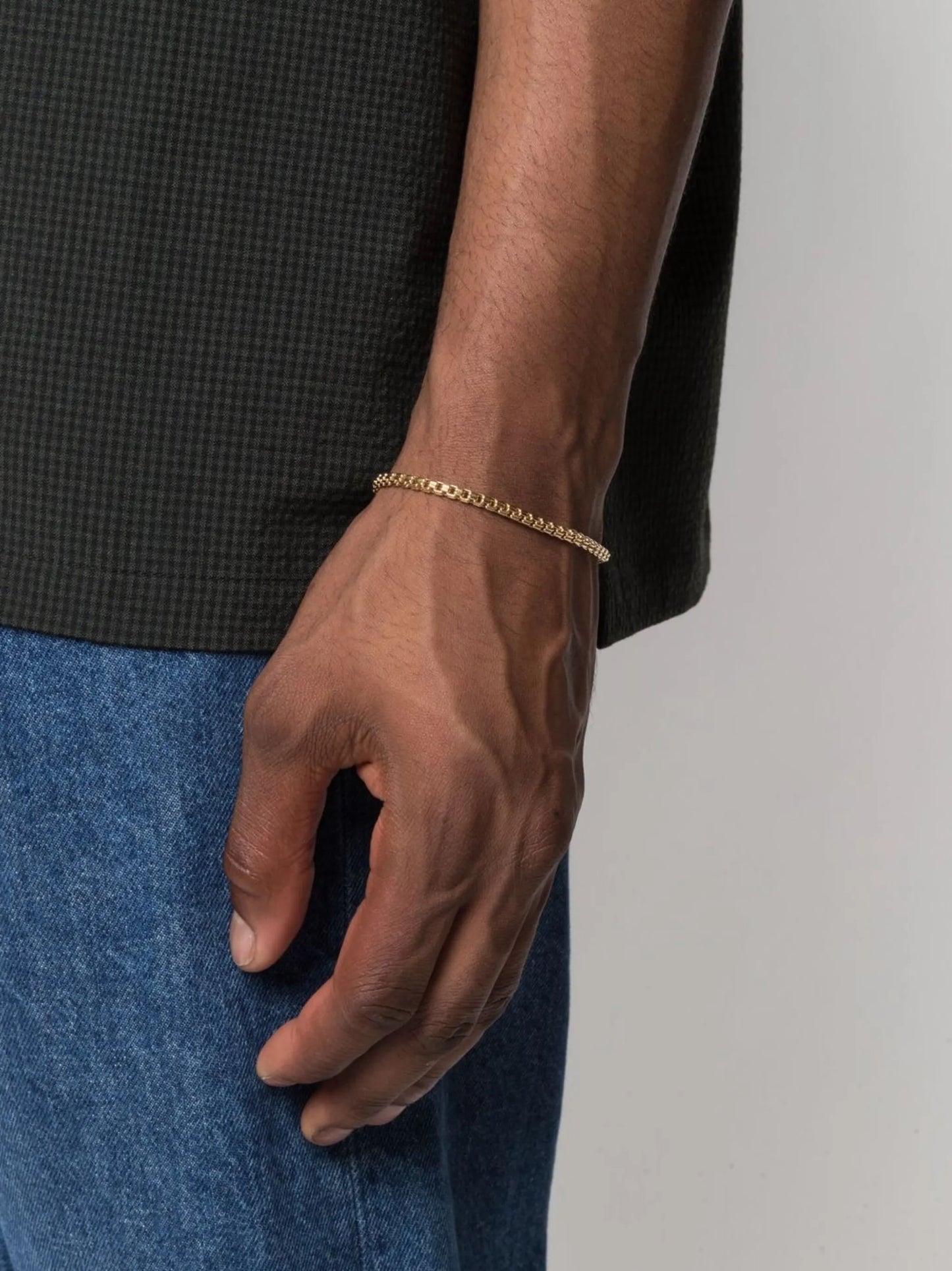 Venetian double M bracelet
