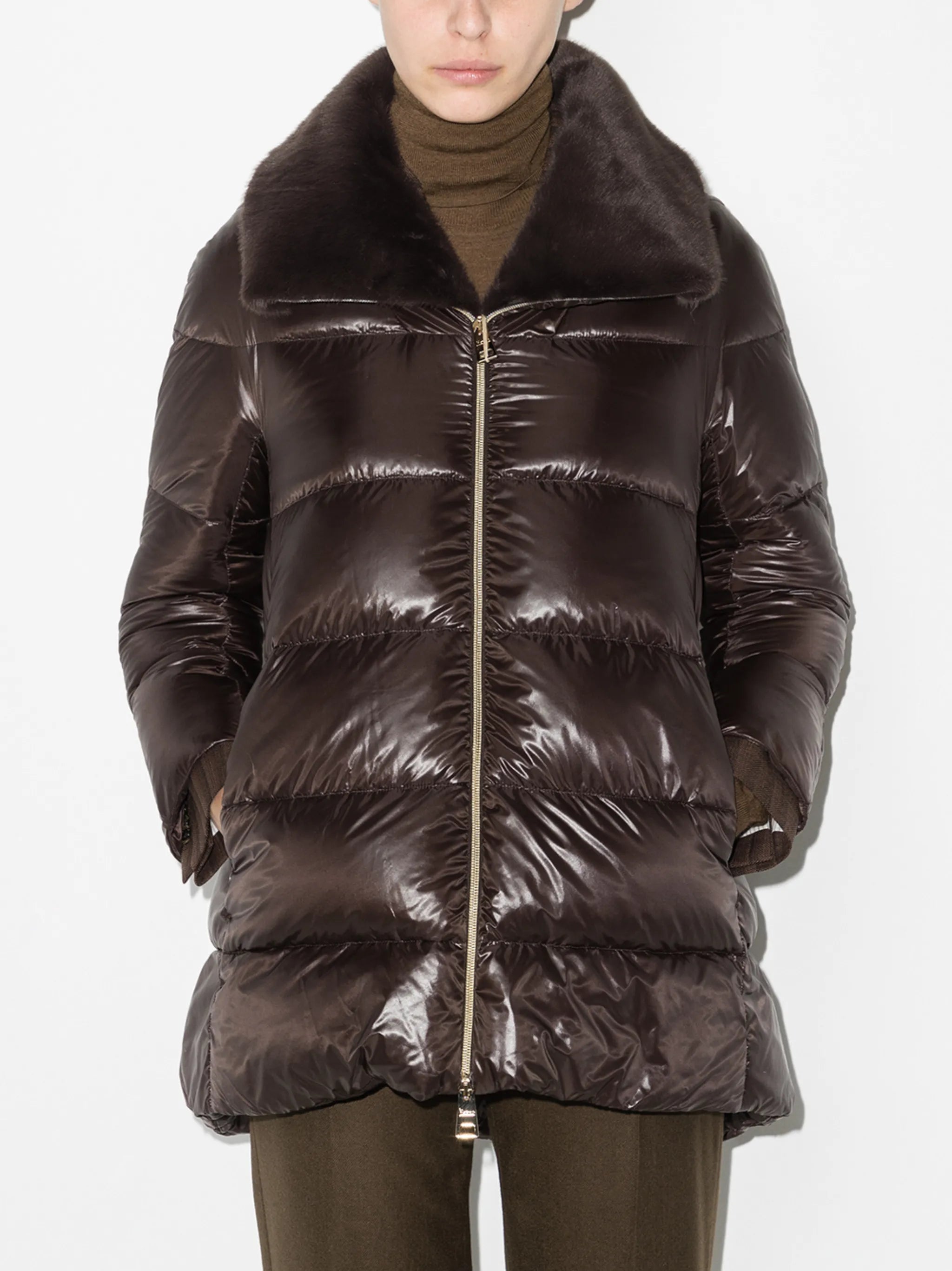 ultralight quilted coat