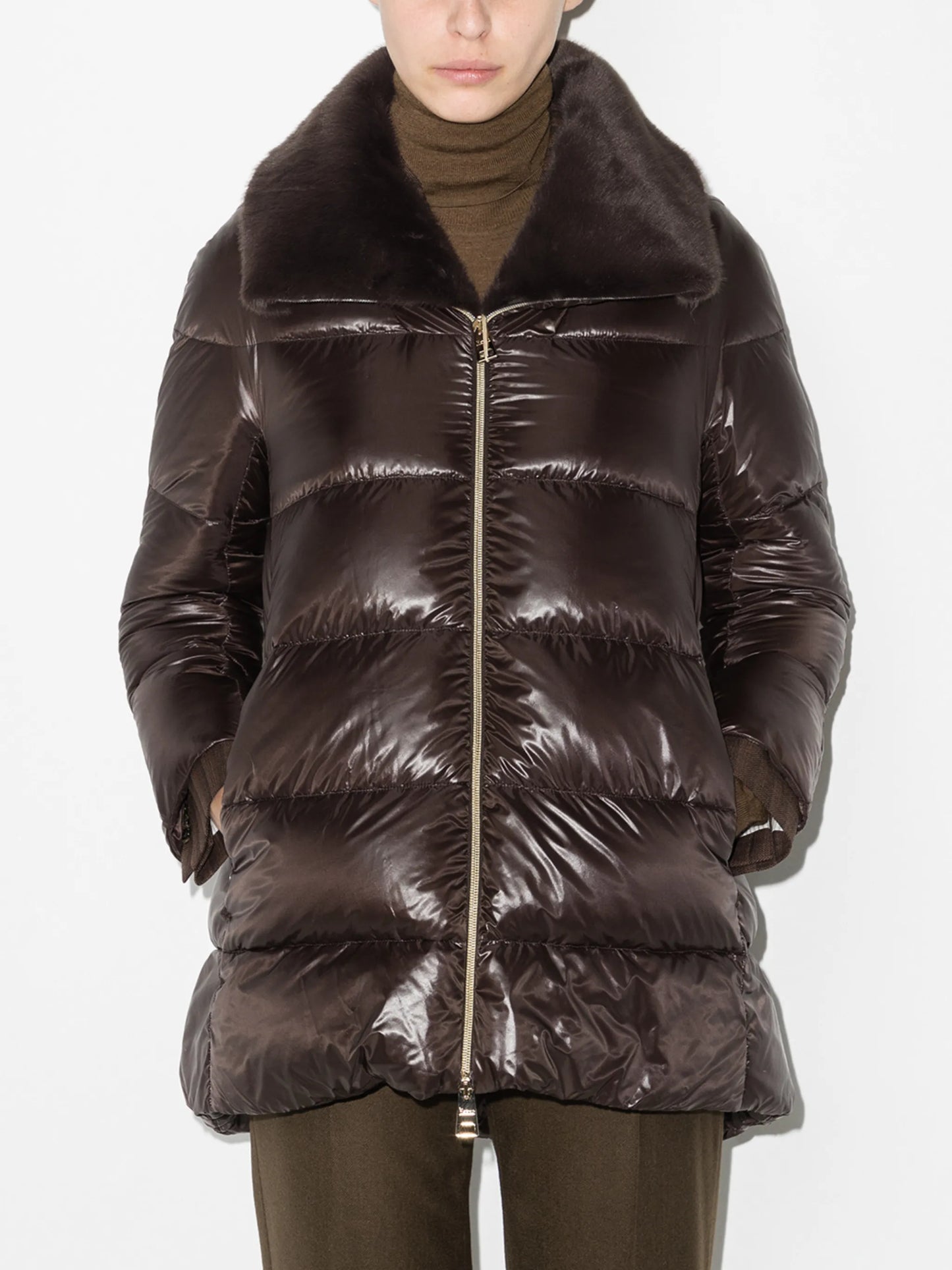 ultralight quilted coat