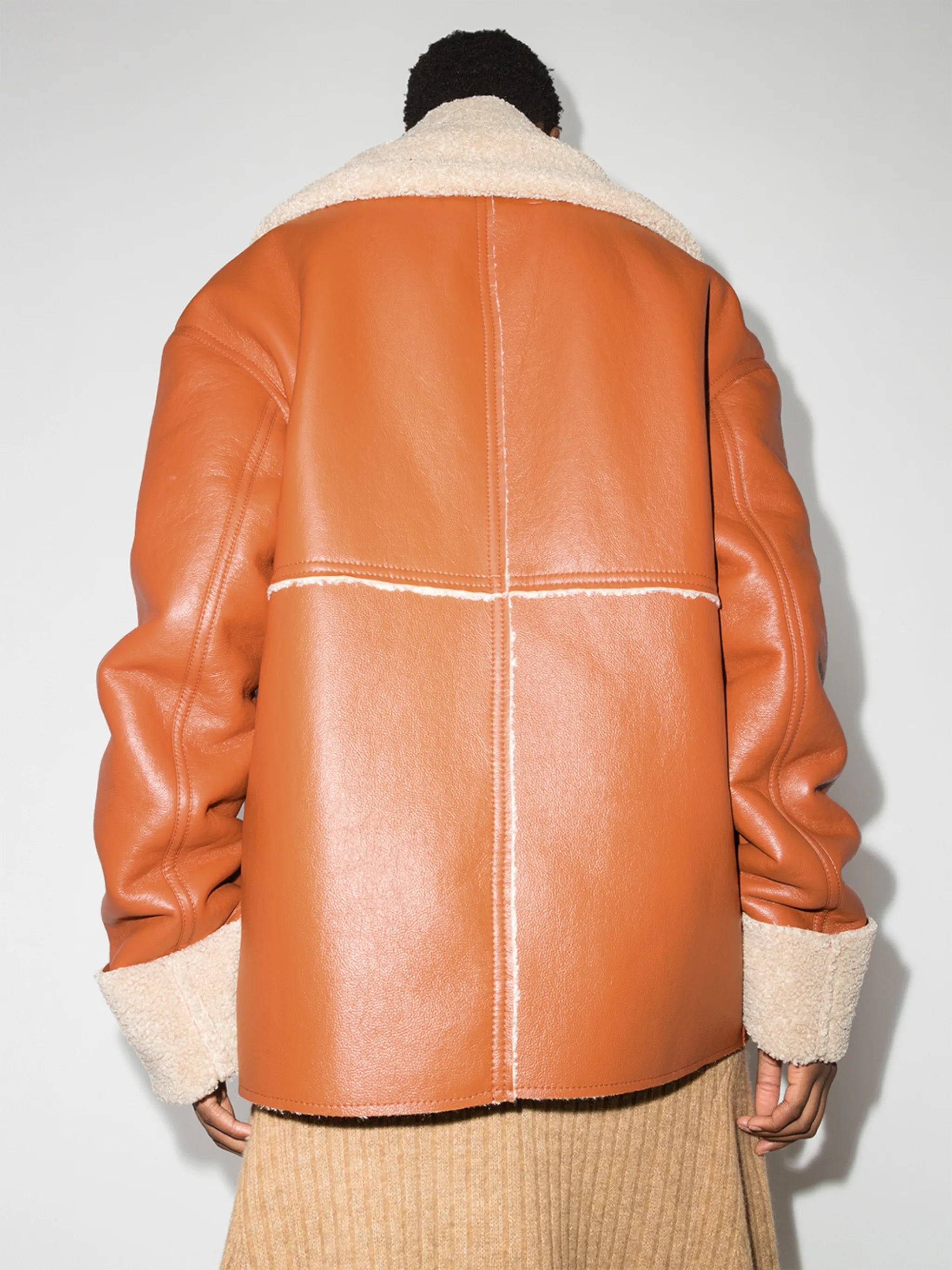 Beryl faux-fur trimmed jacket
