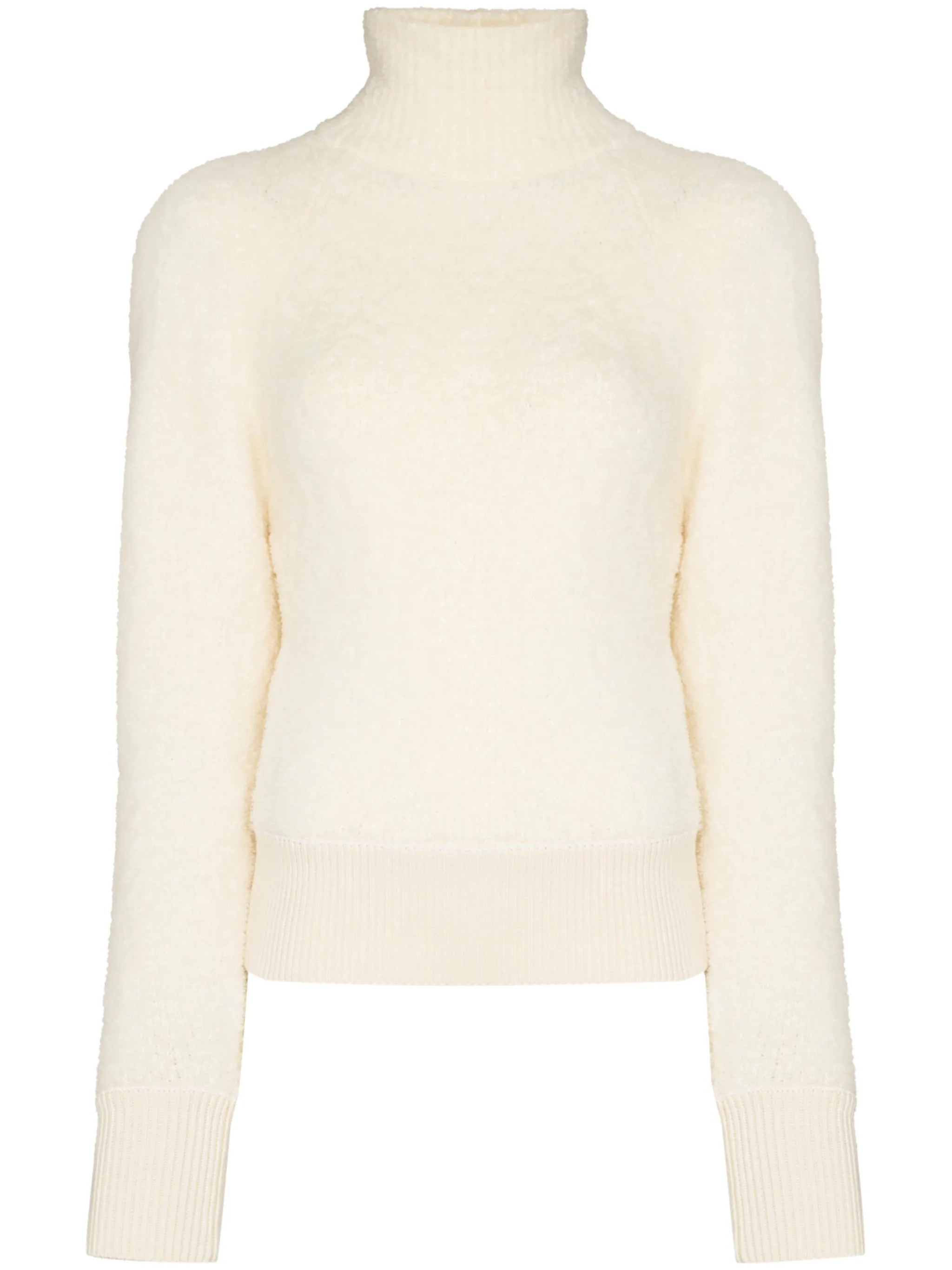 Miah fleece knitted jumper