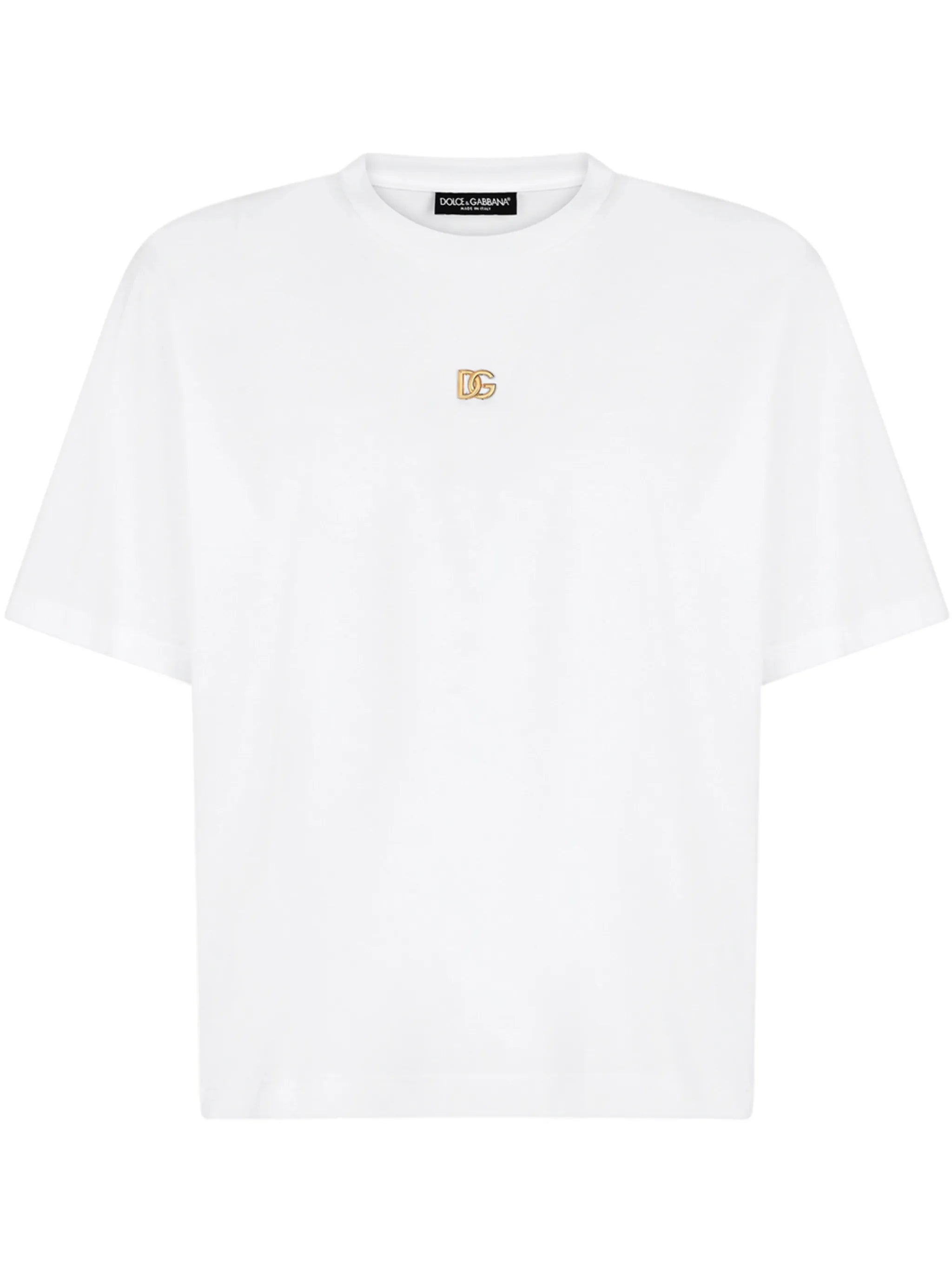 logo plaque cotton T-shirt