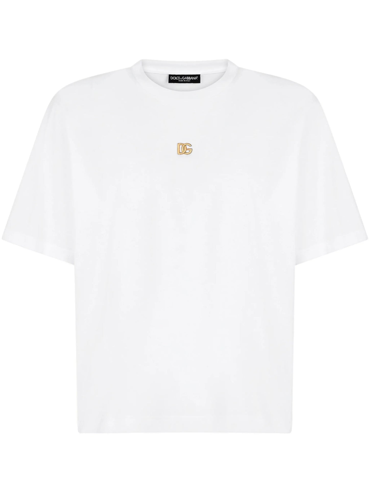 logo plaque cotton T-shirt