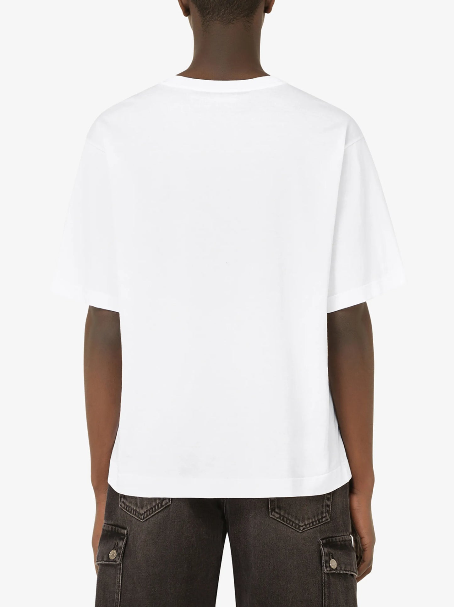 logo plaque cotton T-shirt