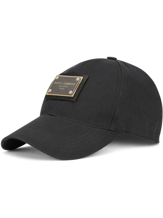 logo-tag baseball cap