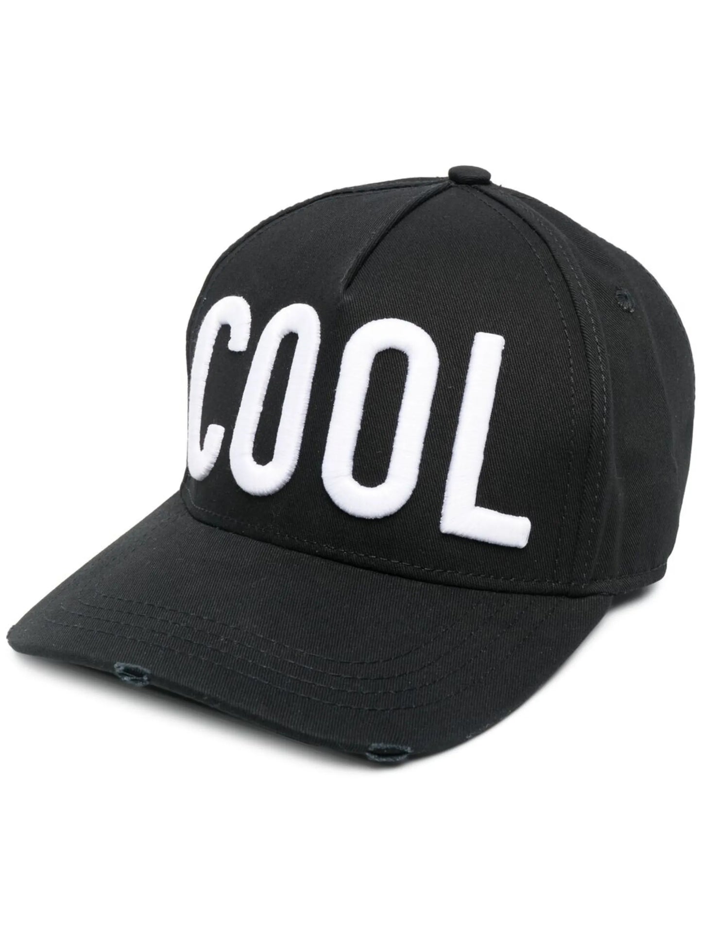 embroidered-slogan baseball cap