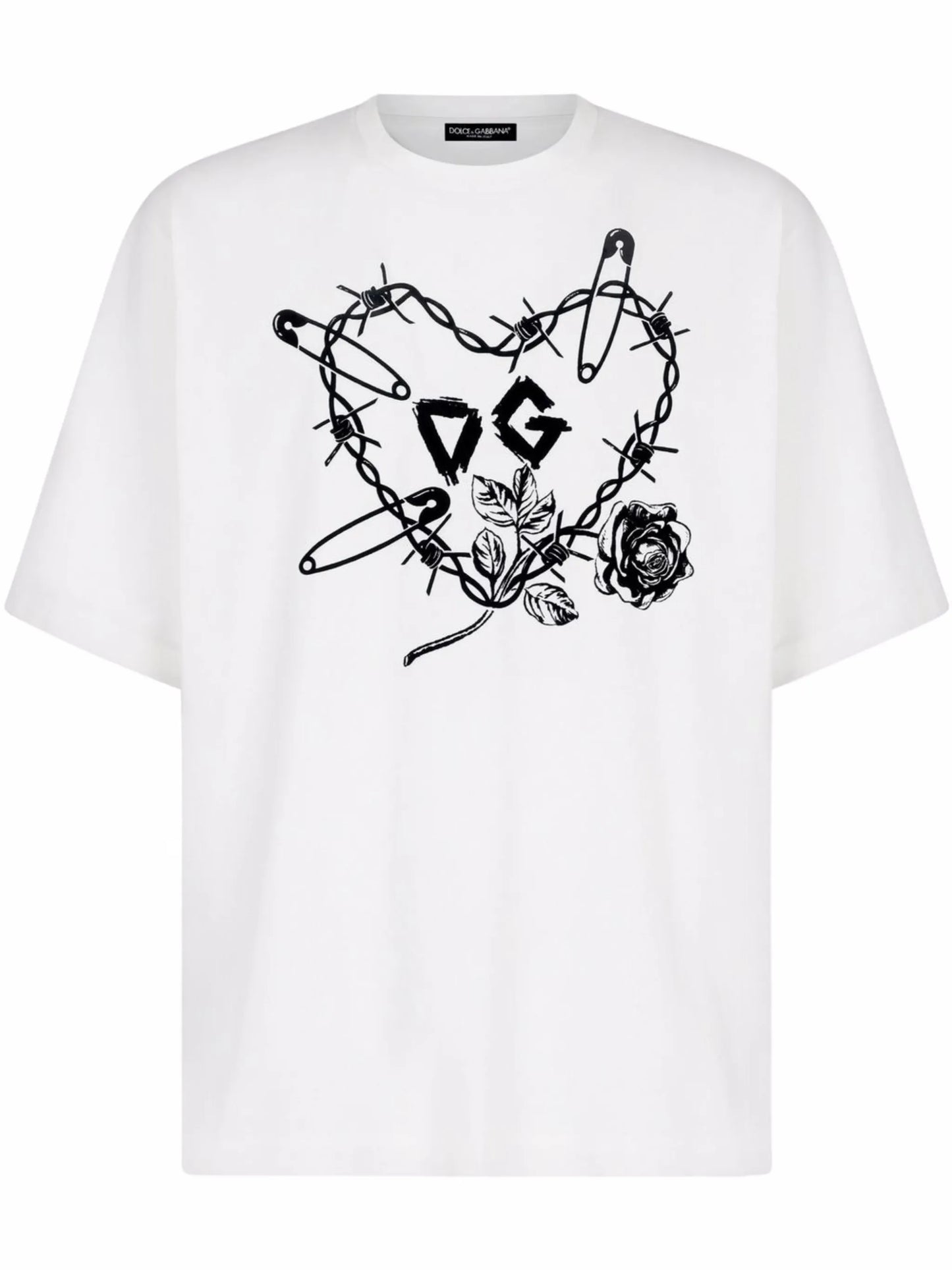 graphic-print short-sleeve T-shirt
