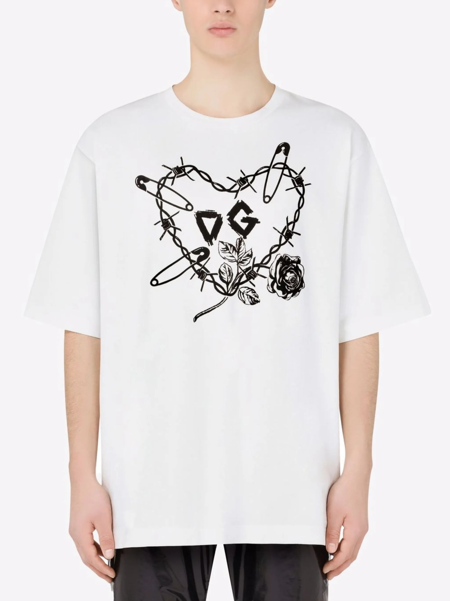 graphic-print short-sleeve T-shirt