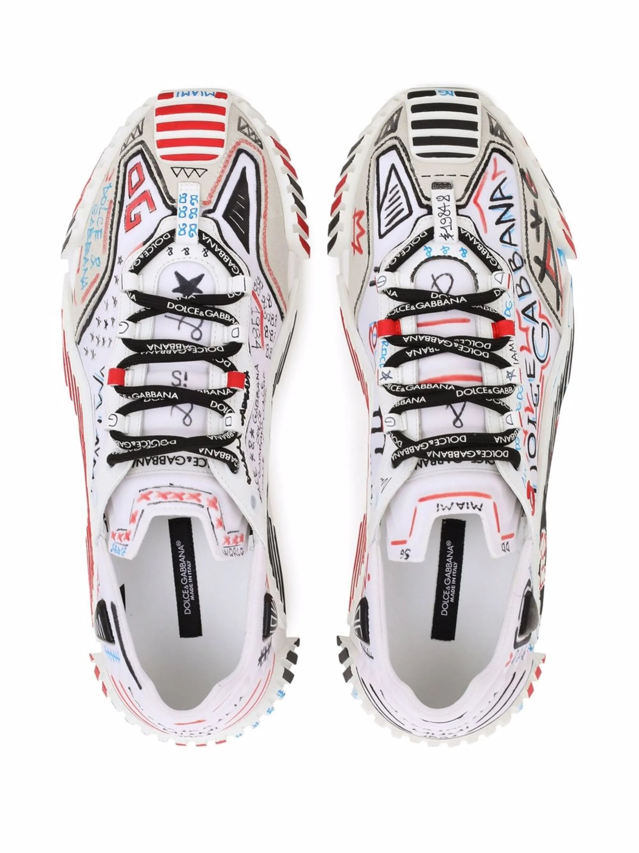 Miami NS1 hand-painted sneakers
