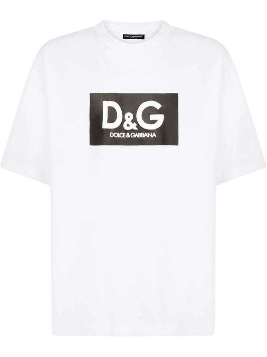 logo-print cotton T-shirt