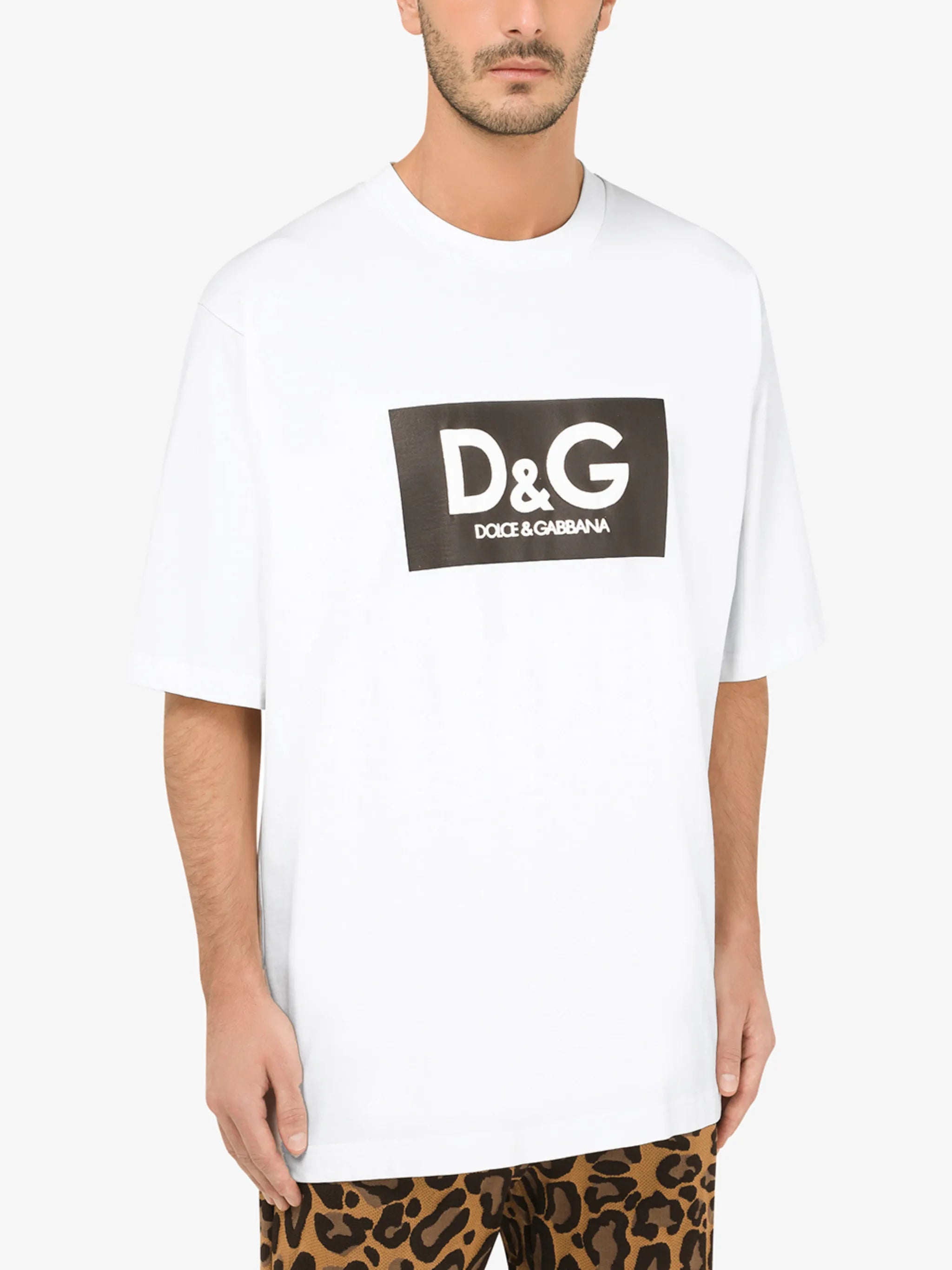 logo-print cotton T-shirt