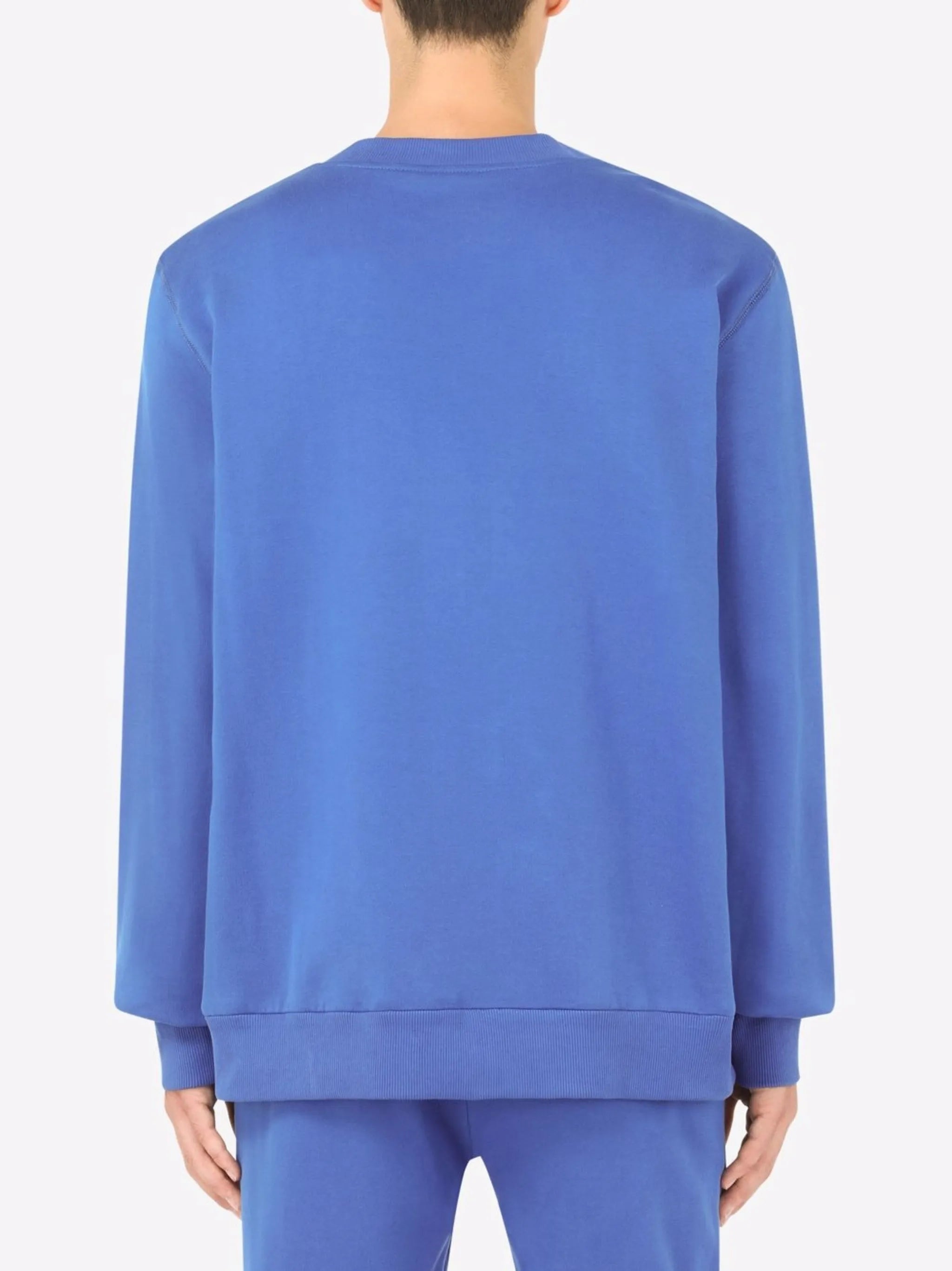 logo-tag cotton sweatshirt