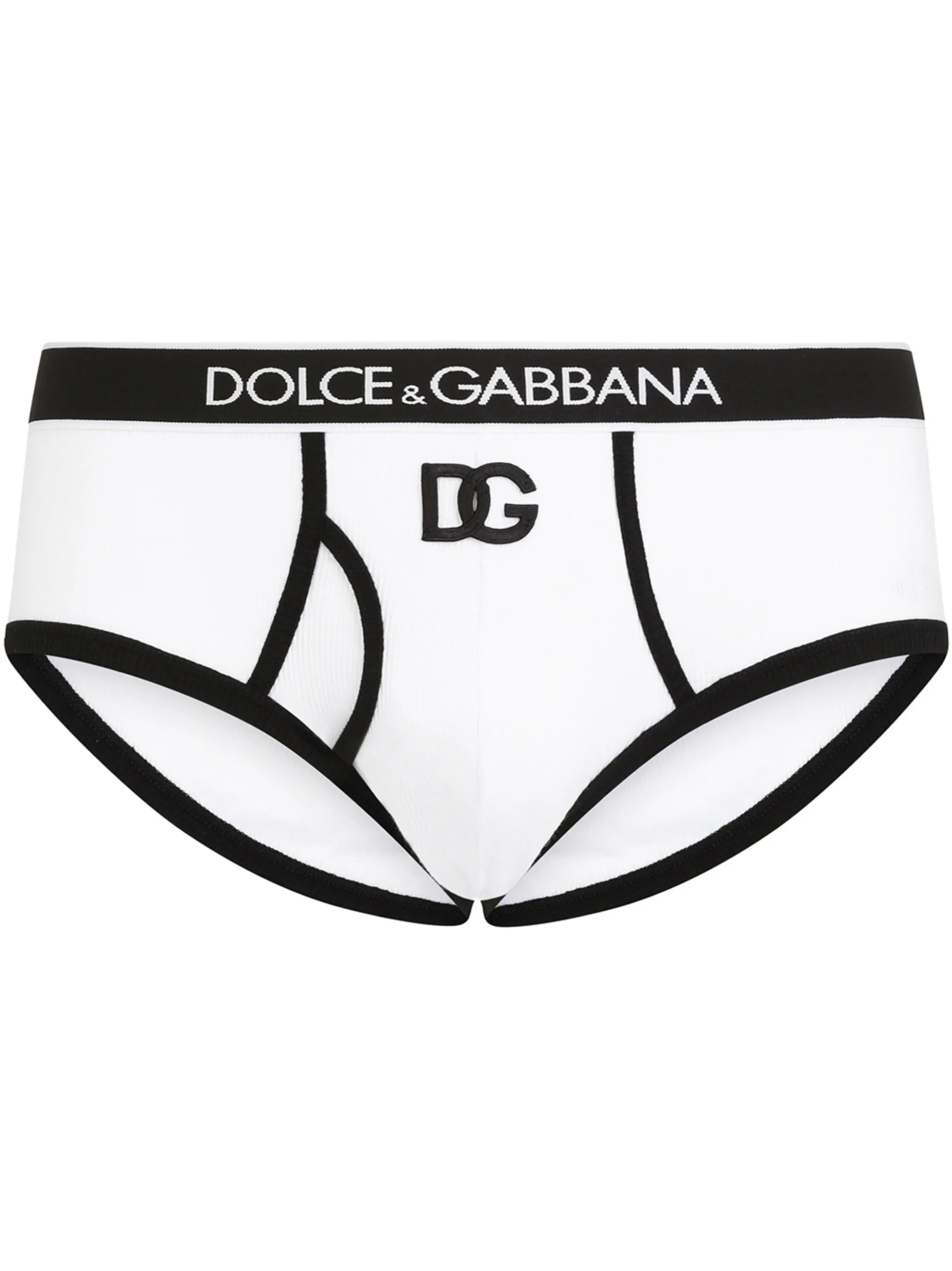 Brando logo-waistband ribbed briefs