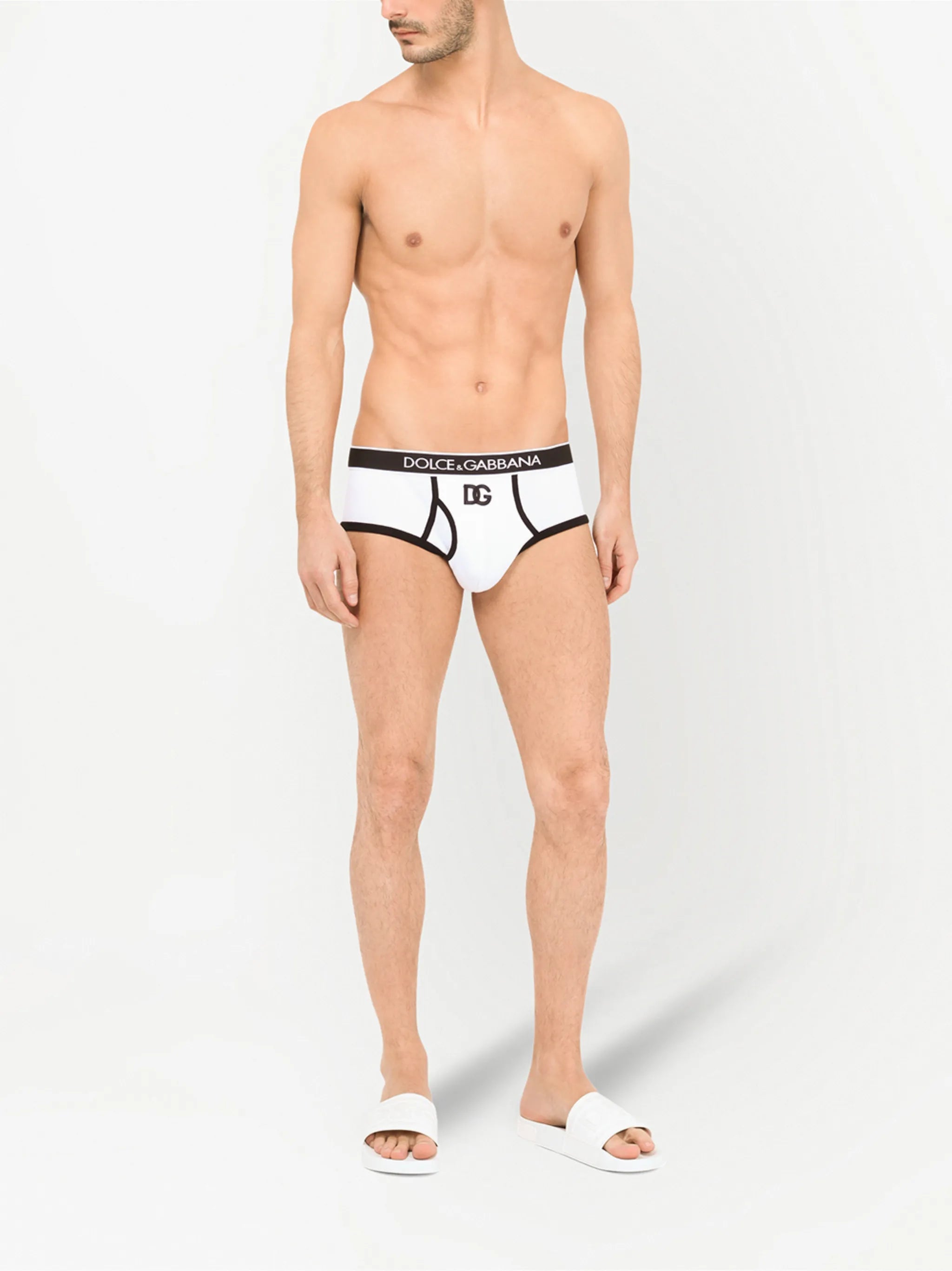 Brando logo-waistband ribbed briefs