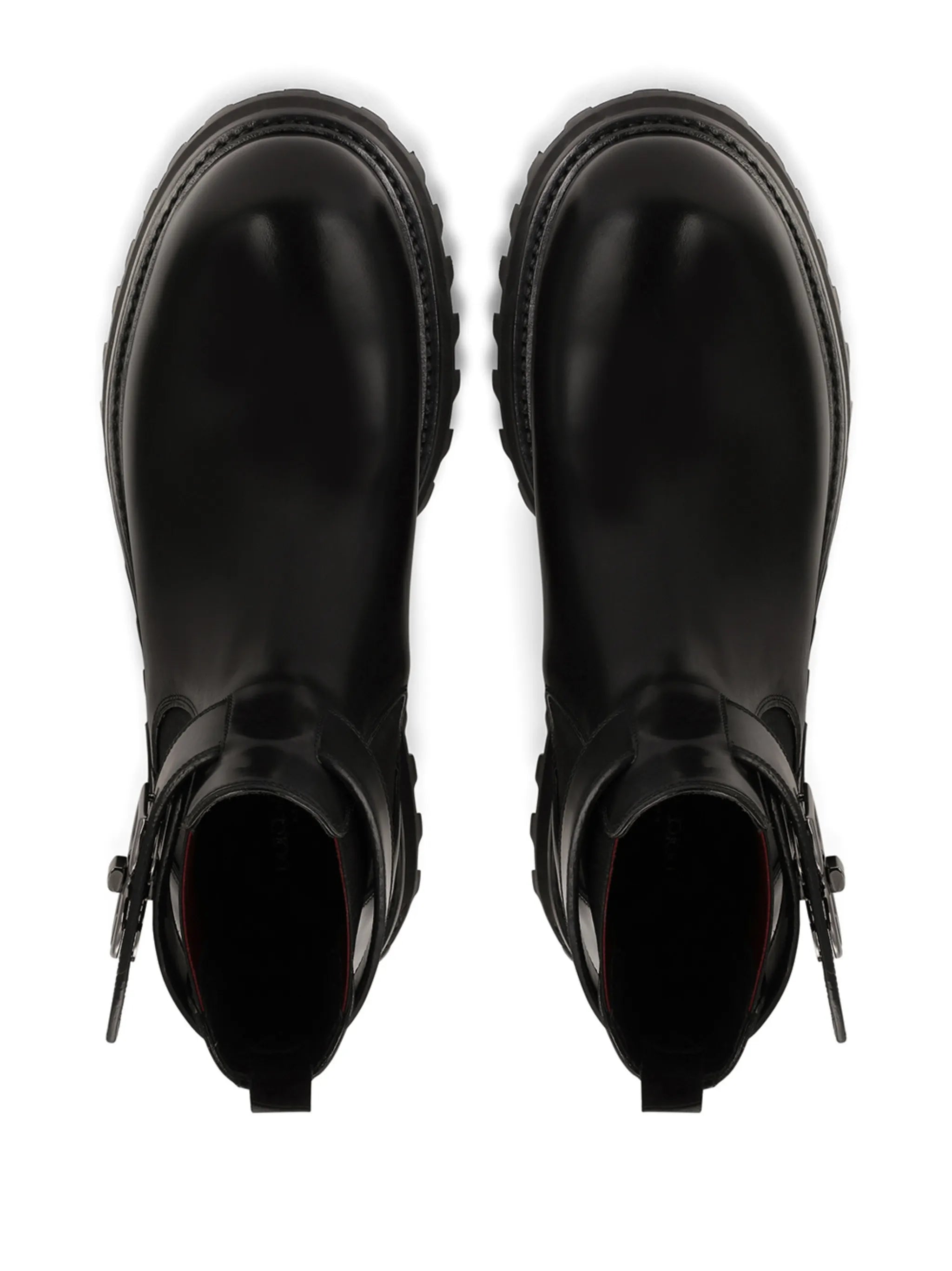 Chelsea belted boots