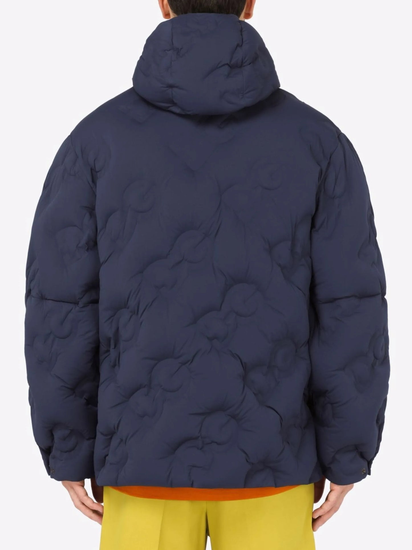 quilted DG logo coat