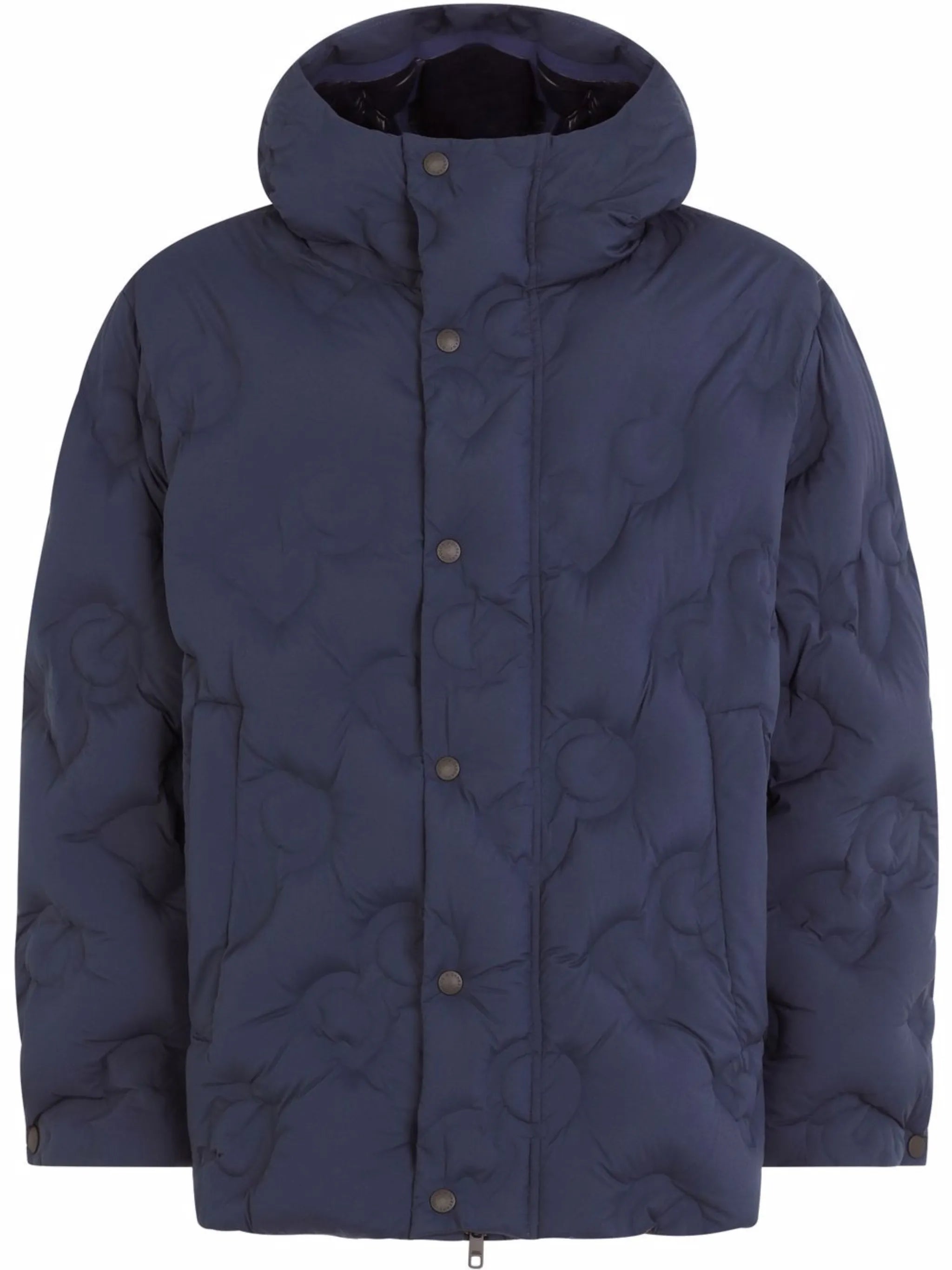quilted DG logo coat