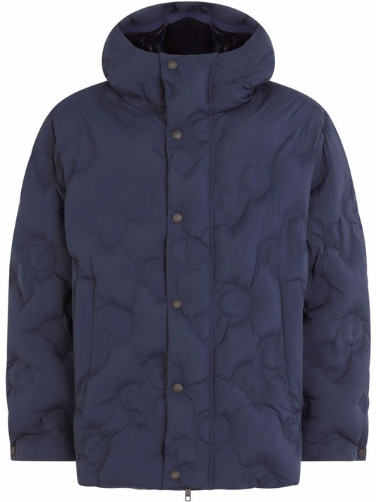 quilted DG logo coat