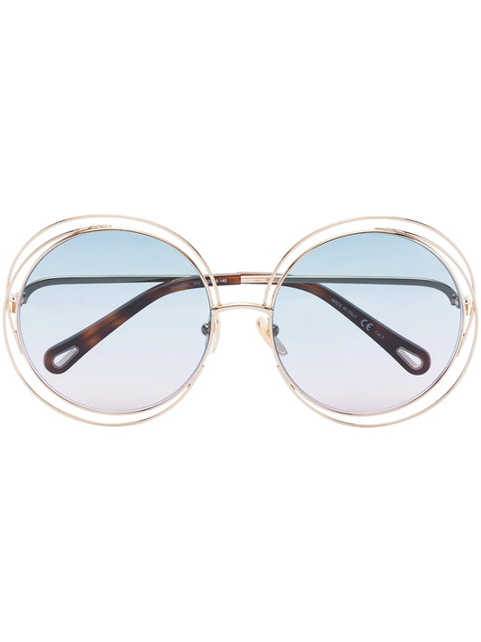 Carlina round-frame sunglasses