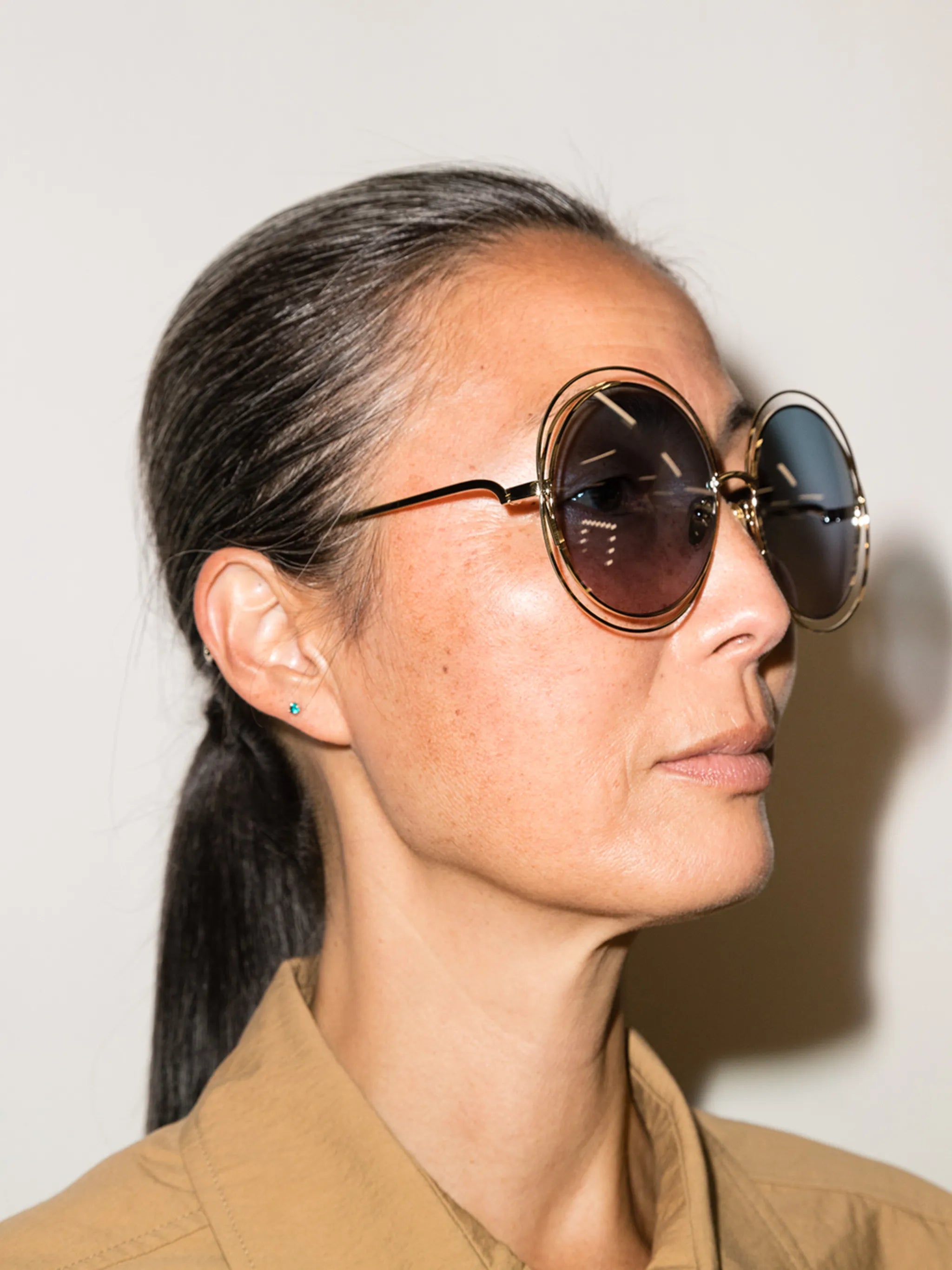 Carlina round-frame sunglasses