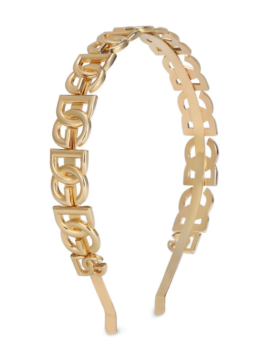 logo-plaque hairband