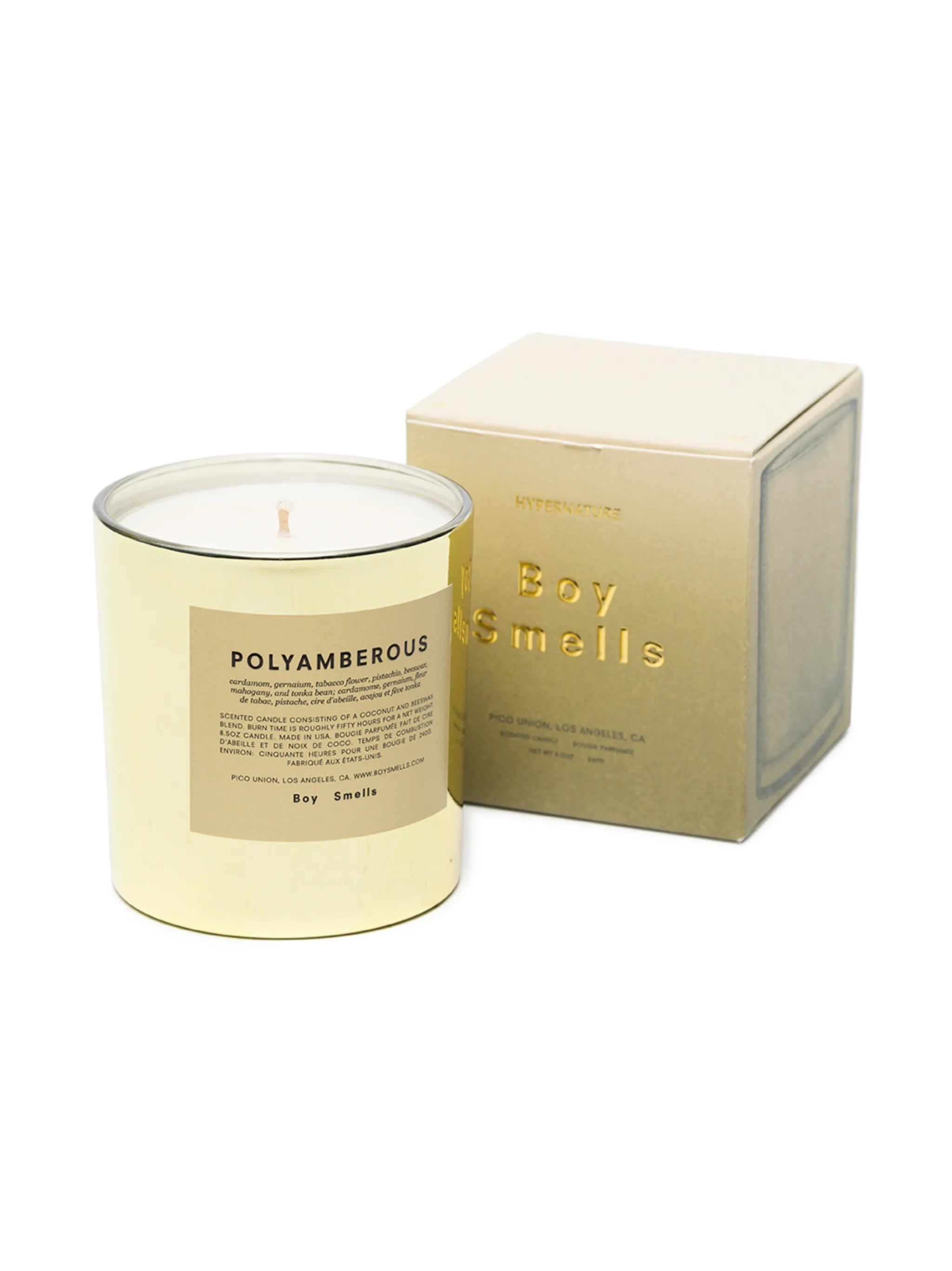 Polyamberous scented candle (240g)