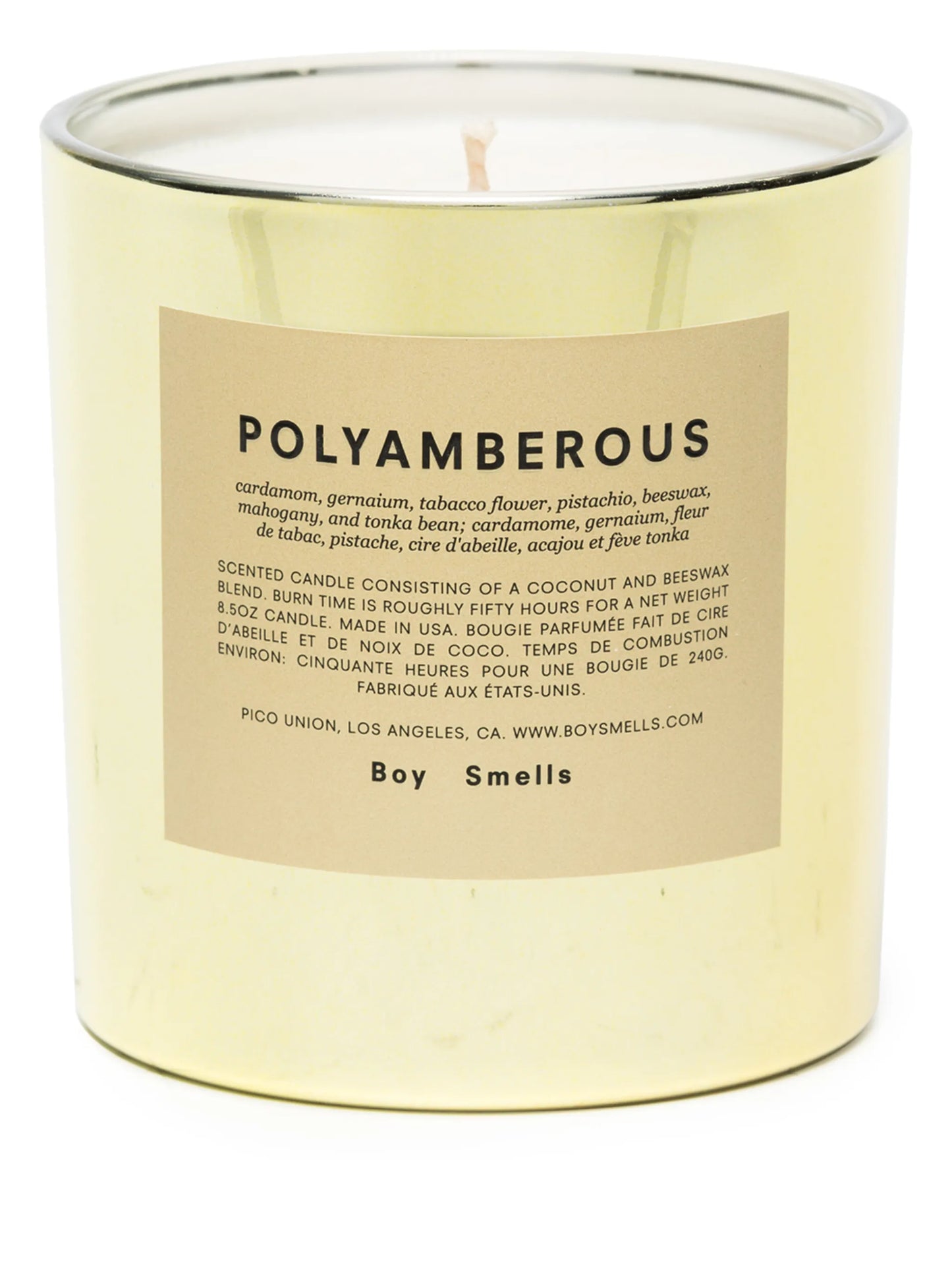 Polyamberous scented candle (240g)