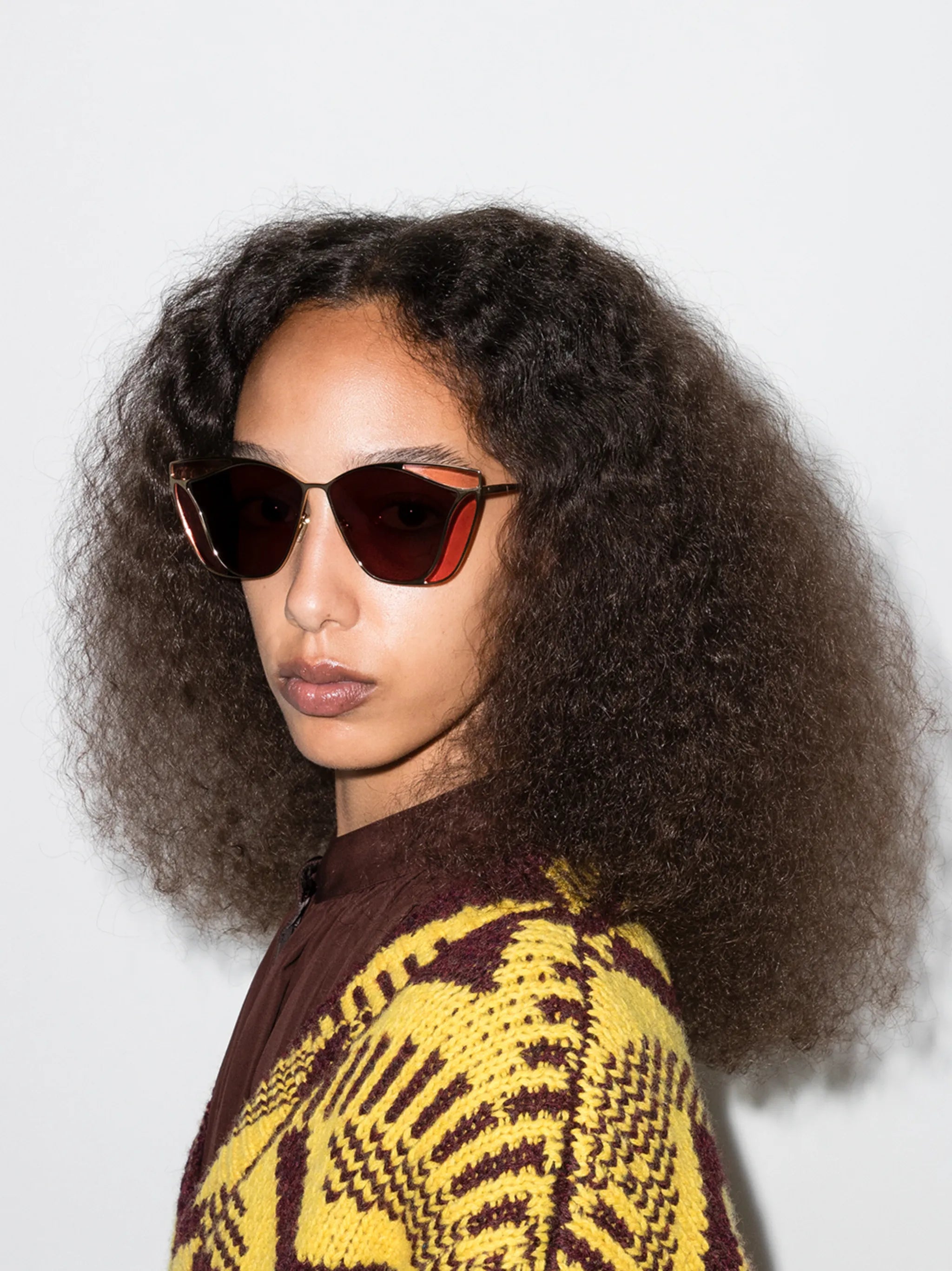 Gemma oversized-frame sunglasses
