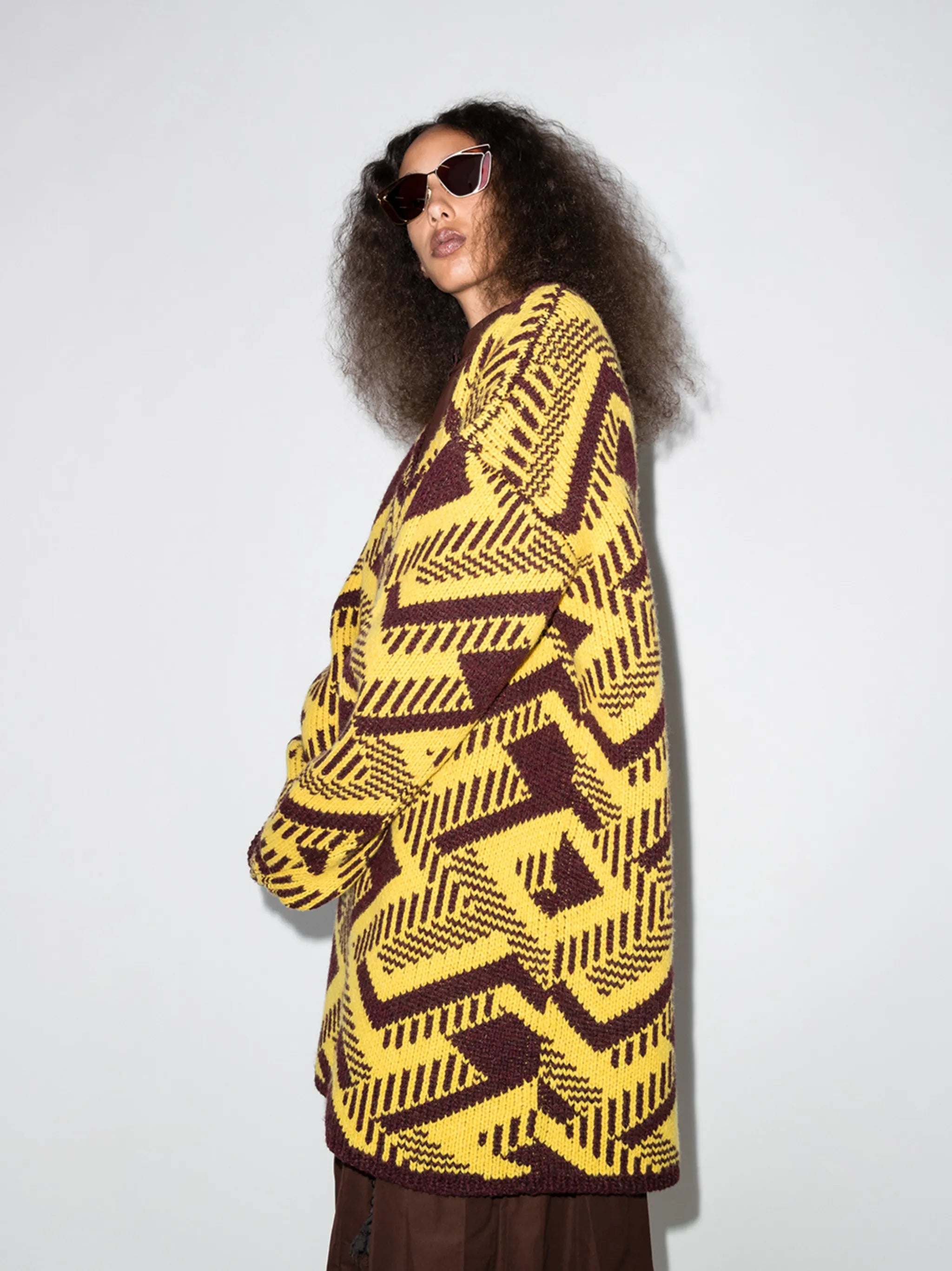 Gemma oversized-frame sunglasses