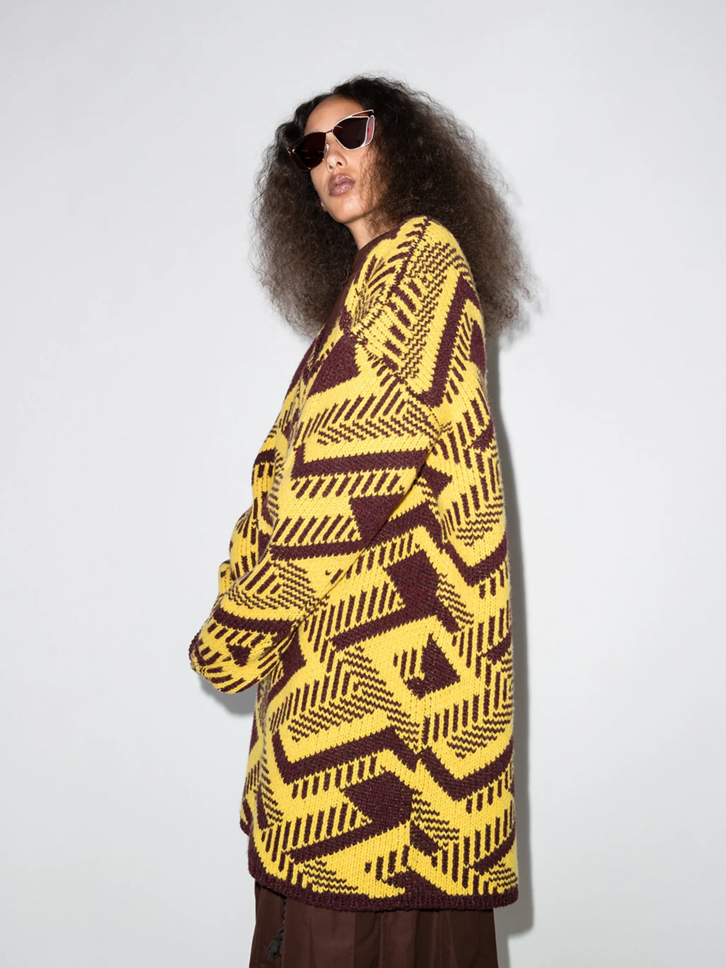 Gemma oversized-frame sunglasses