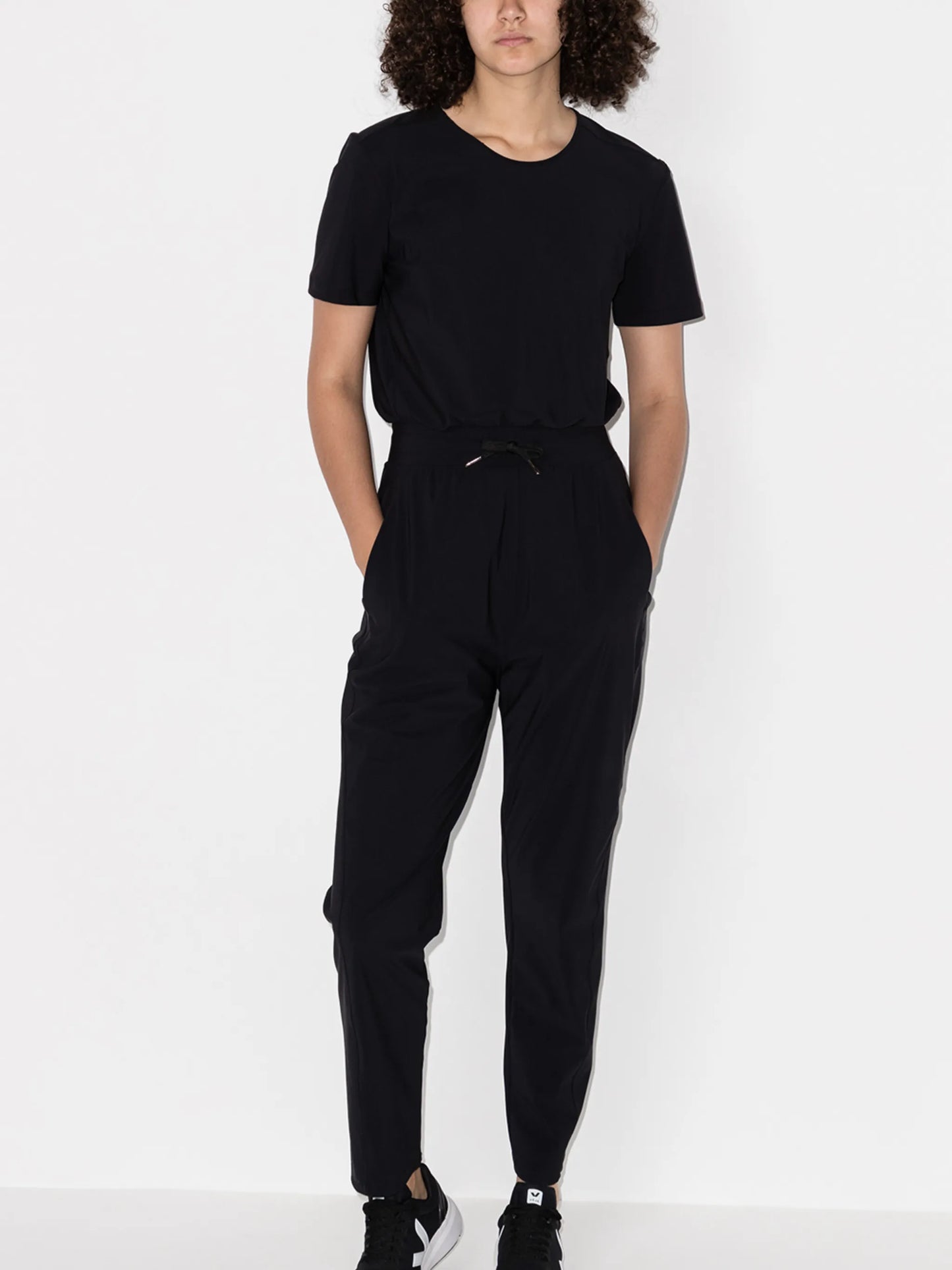 Explorer drawstring jumpsuit