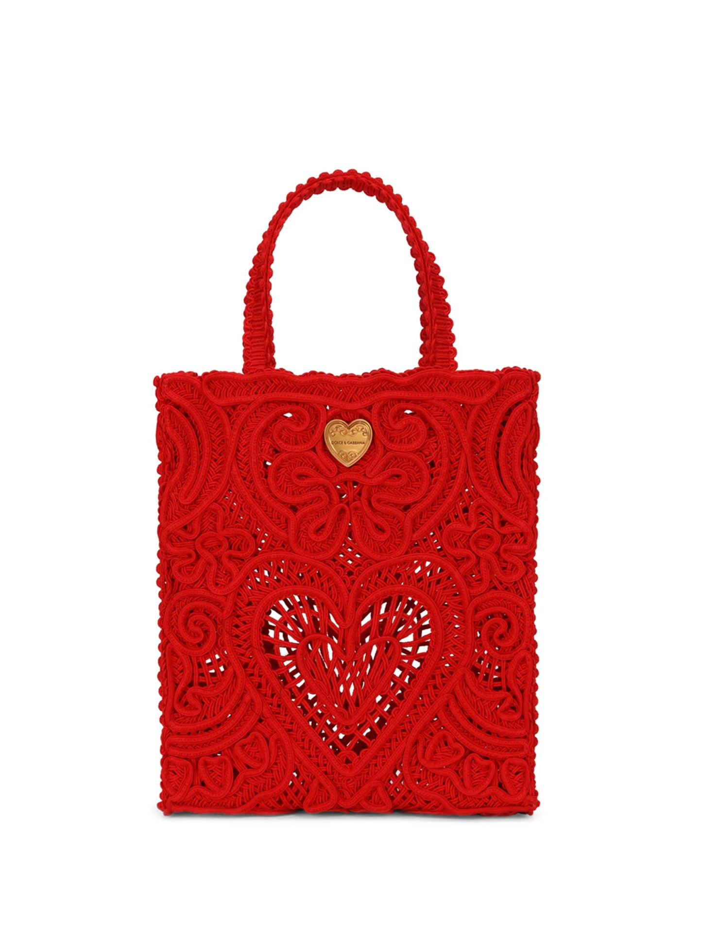 small Beatrice cordonetto-lace tote bag