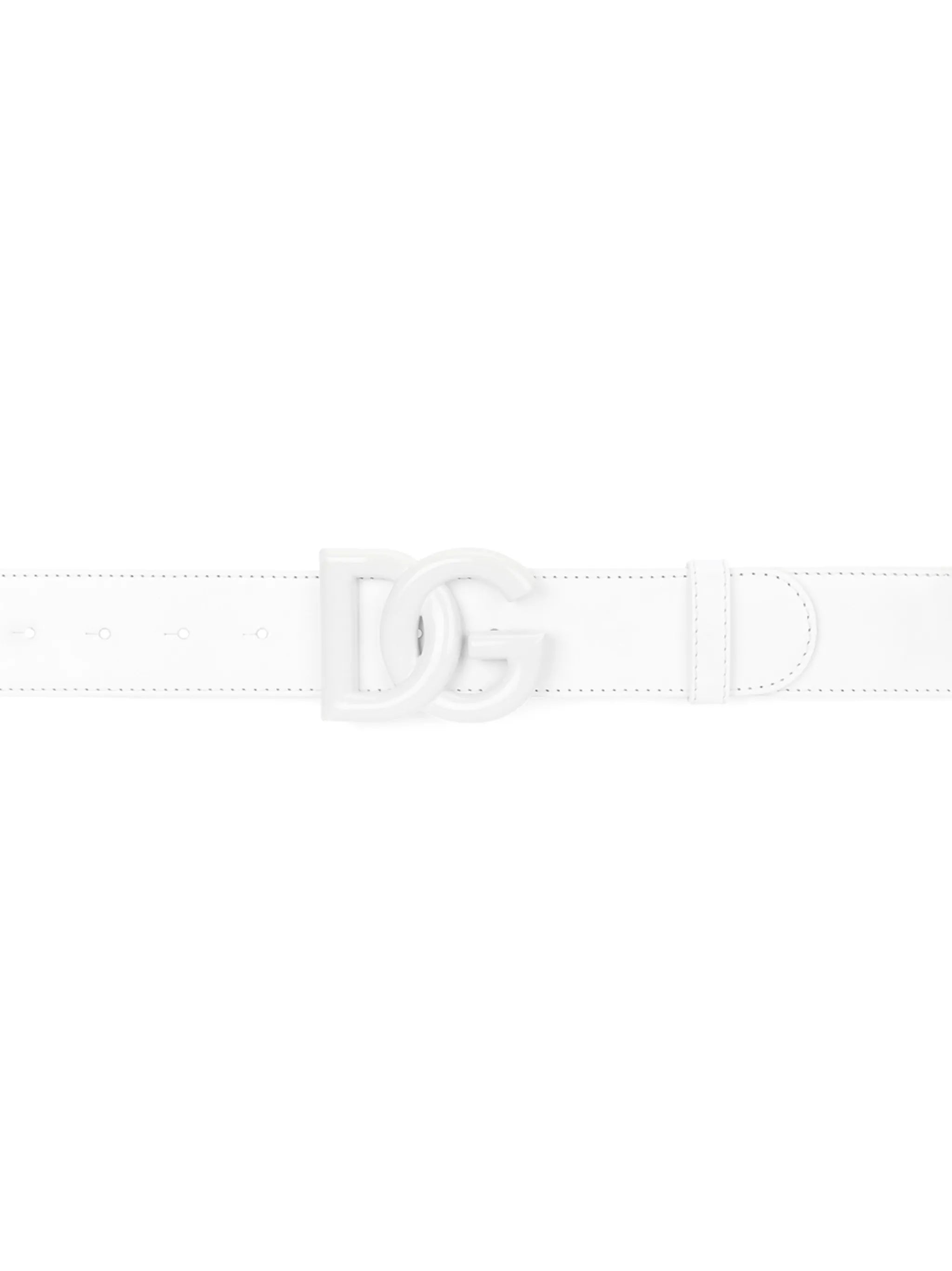 DG-logo leather belt