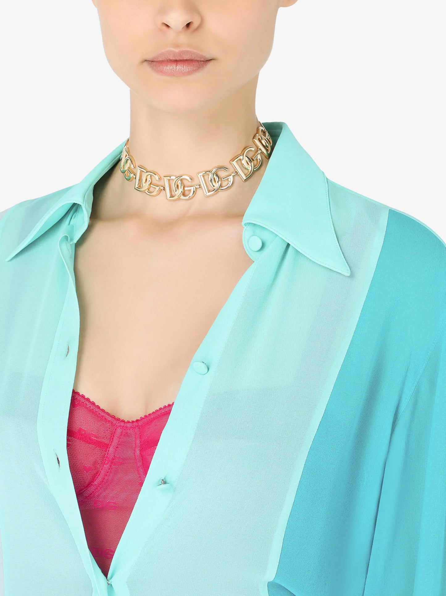 DG-logo chain-link choker