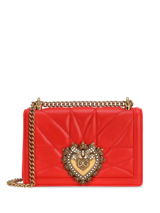 medium Devotion quilted shoulder bag