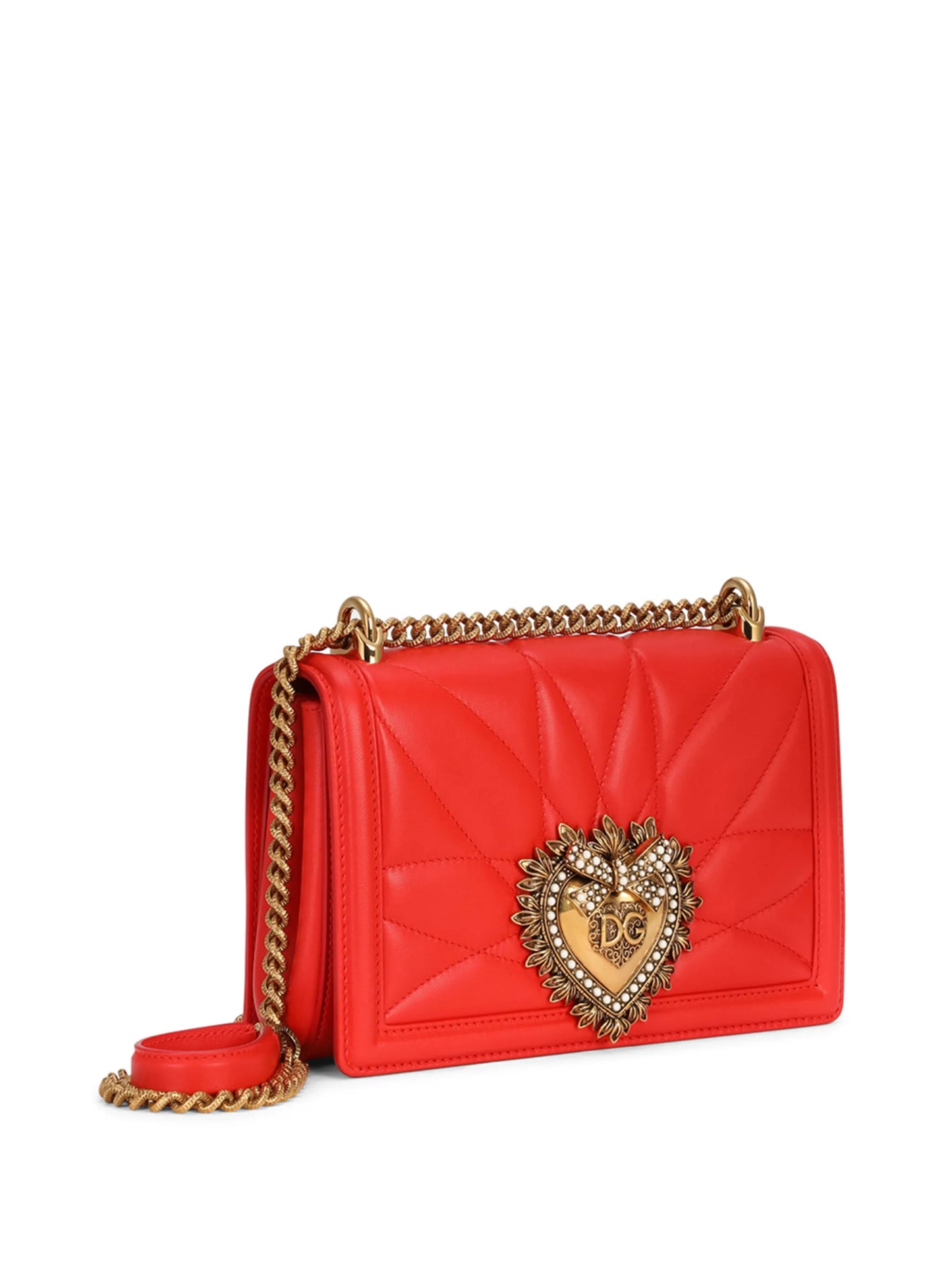 medium Devotion quilted shoulder bag