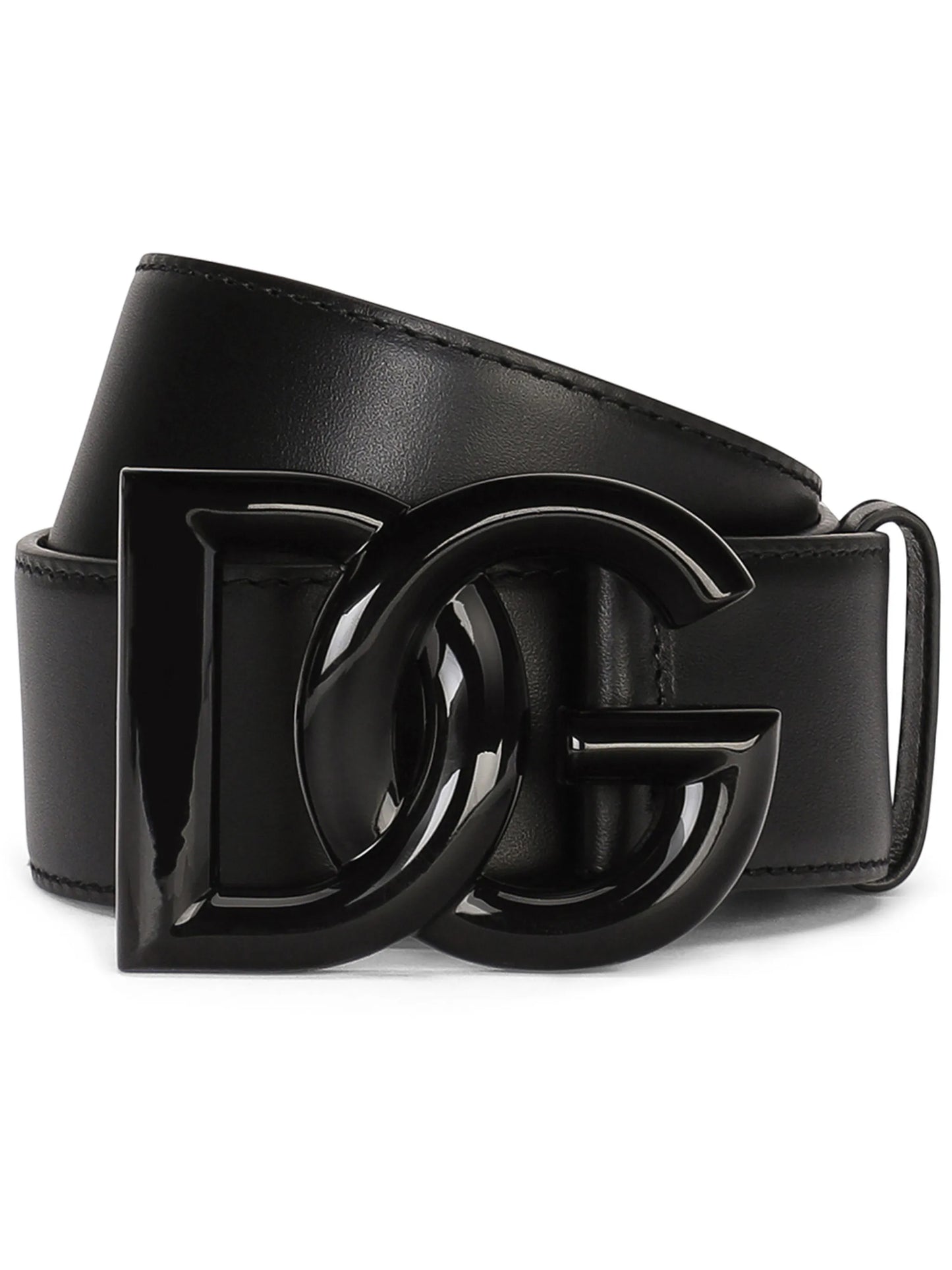 DG-logo leather belt