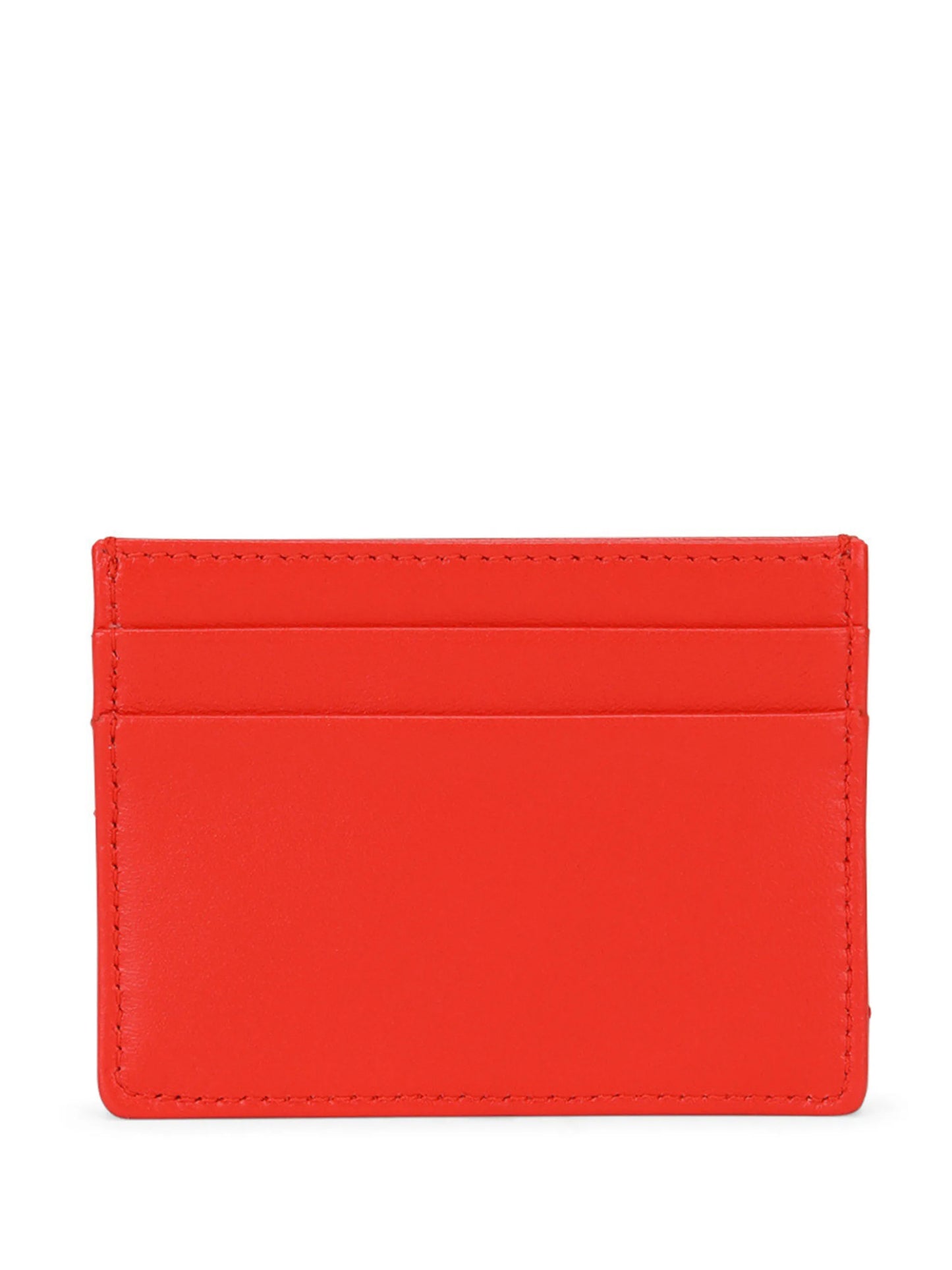 logo-plaque quilted cardholder