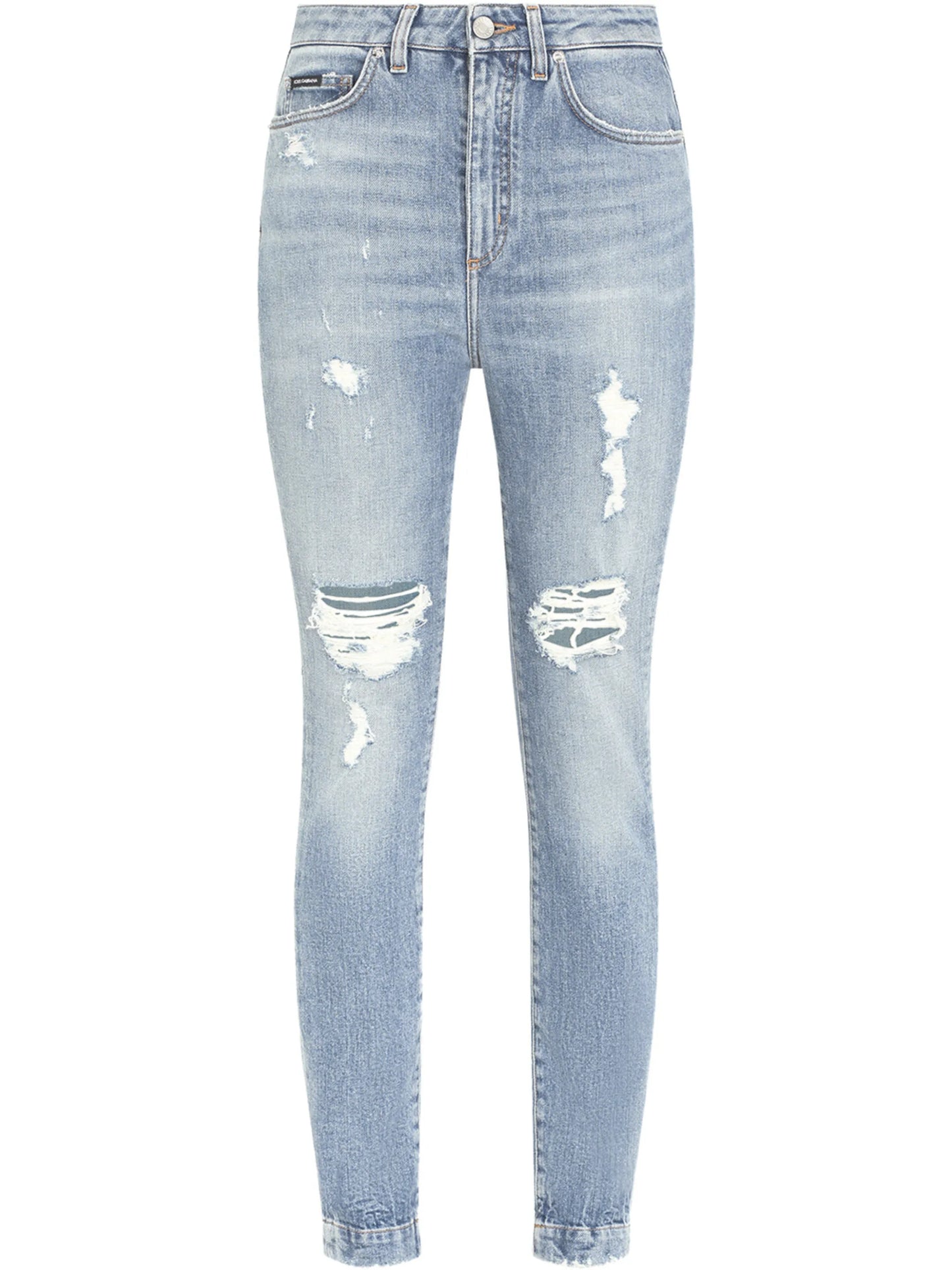 Audrey distressed skinny jeans