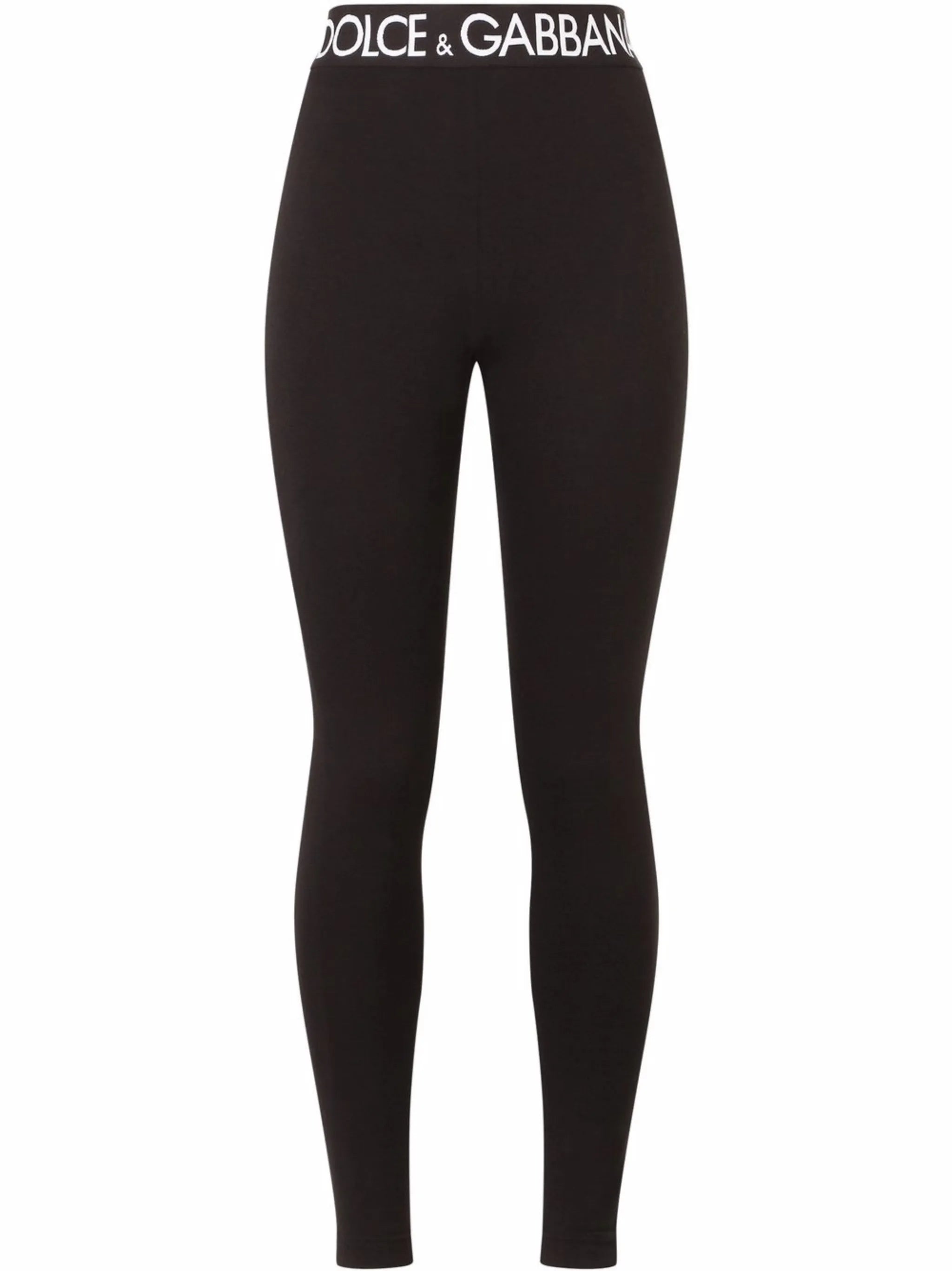 logo-waistband jersey leggings