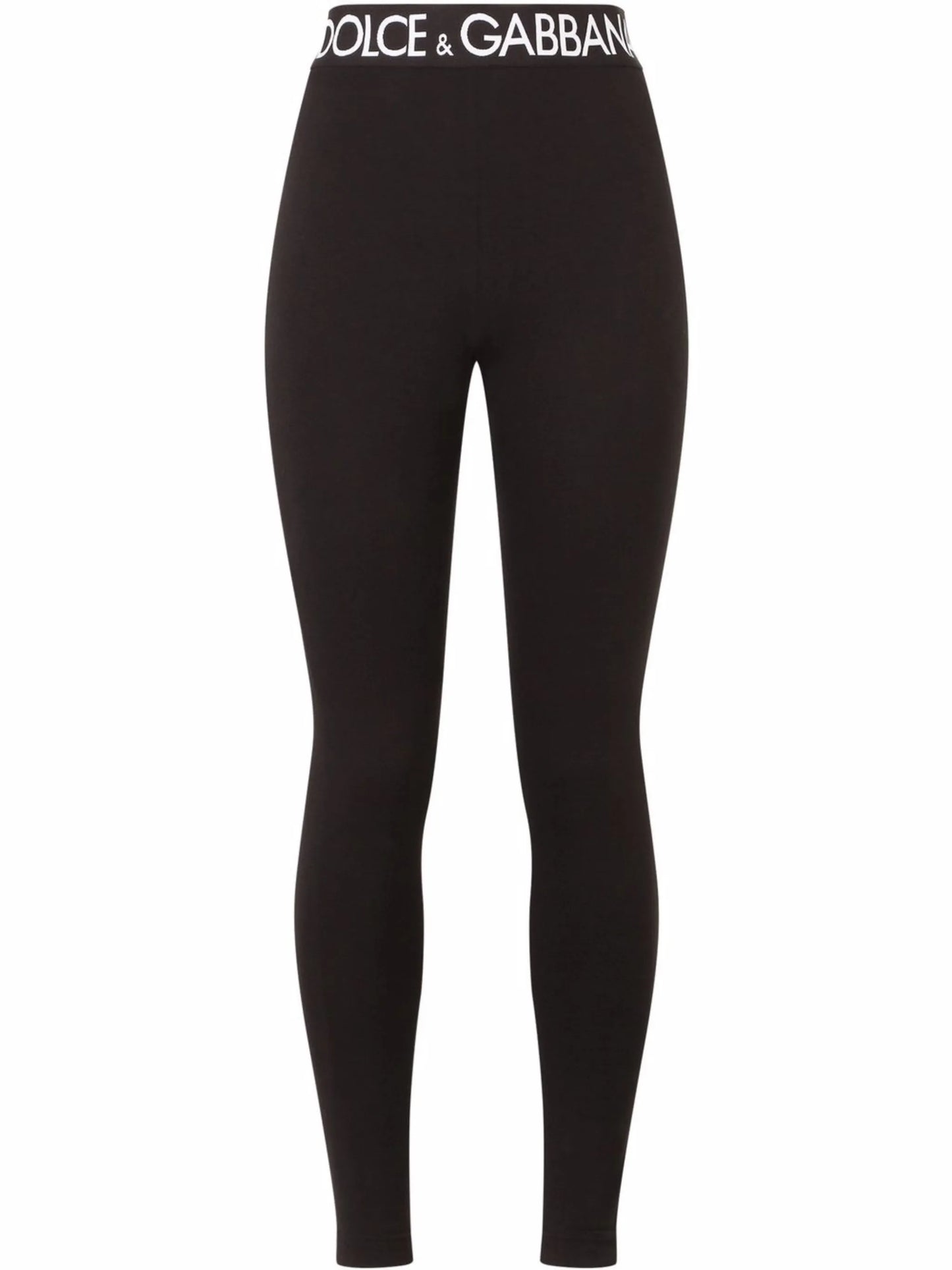 logo-waistband jersey leggings