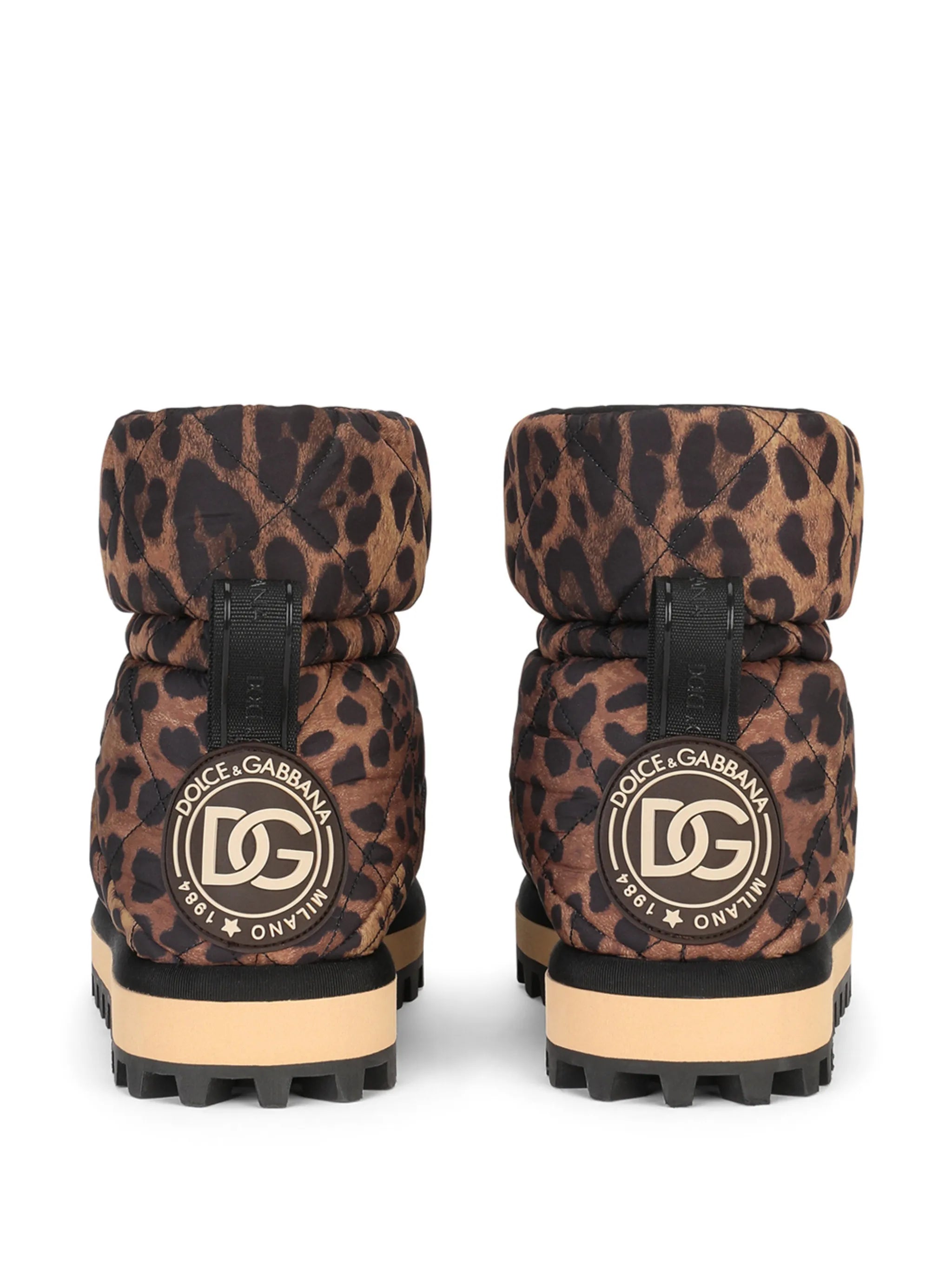 City leopard-print ankle boots