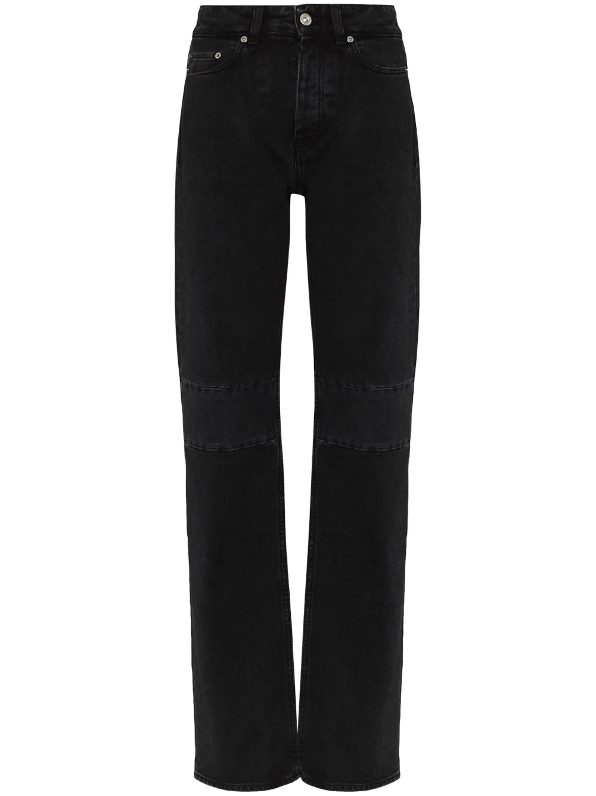 Extended Linear Cut straight-leg jeans