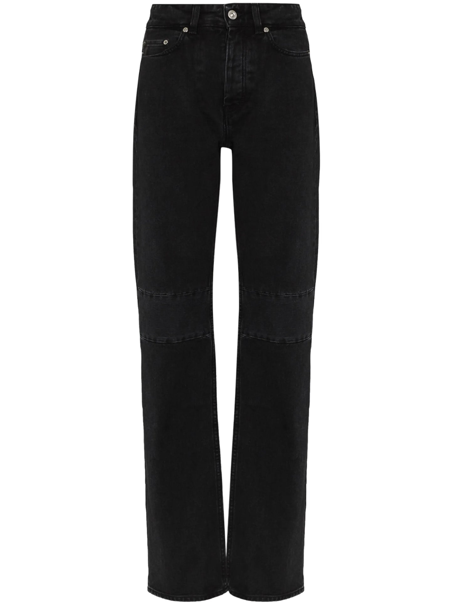 Extended Linear Cut straight-leg jeans