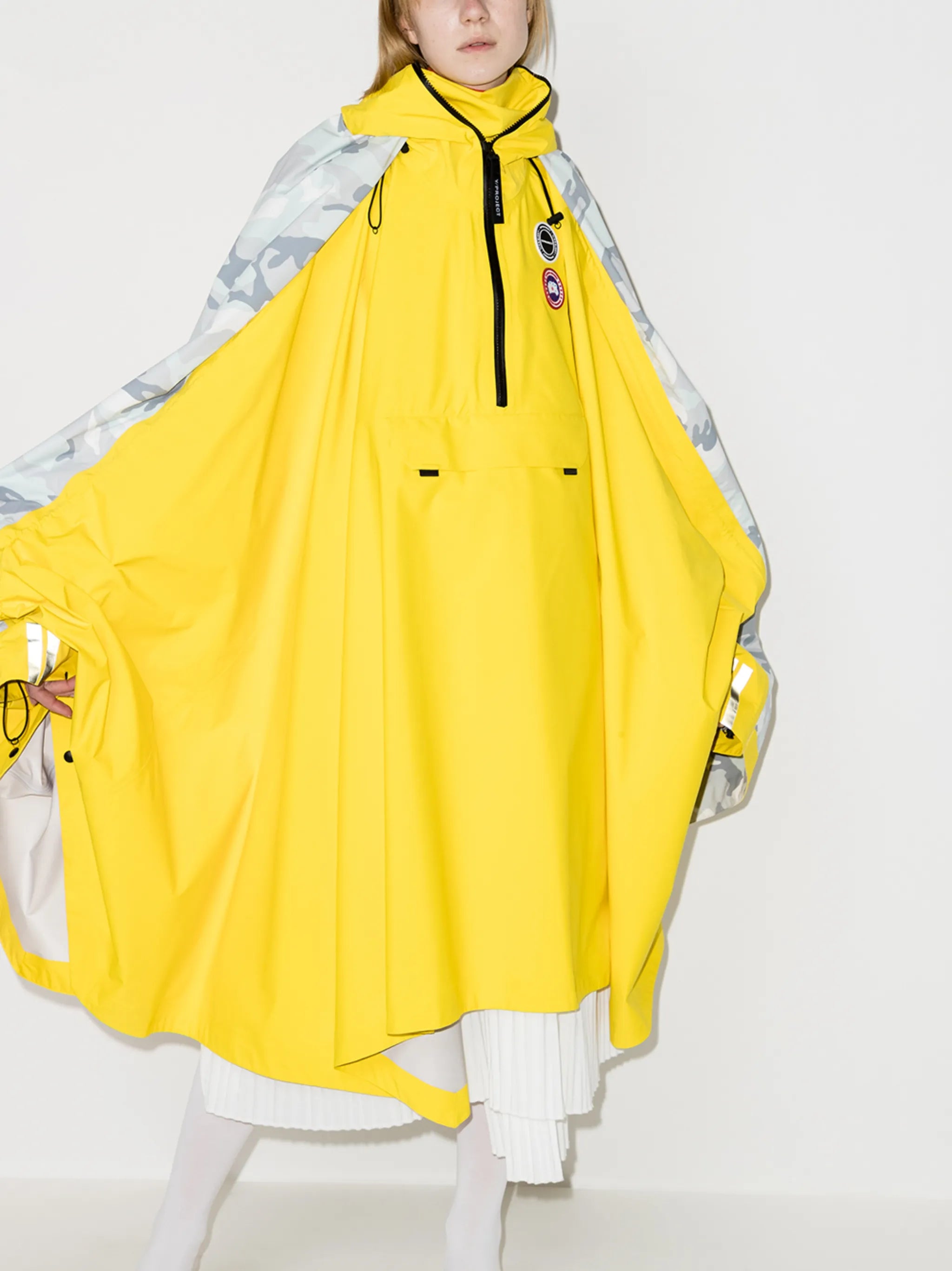 Field oversized cape