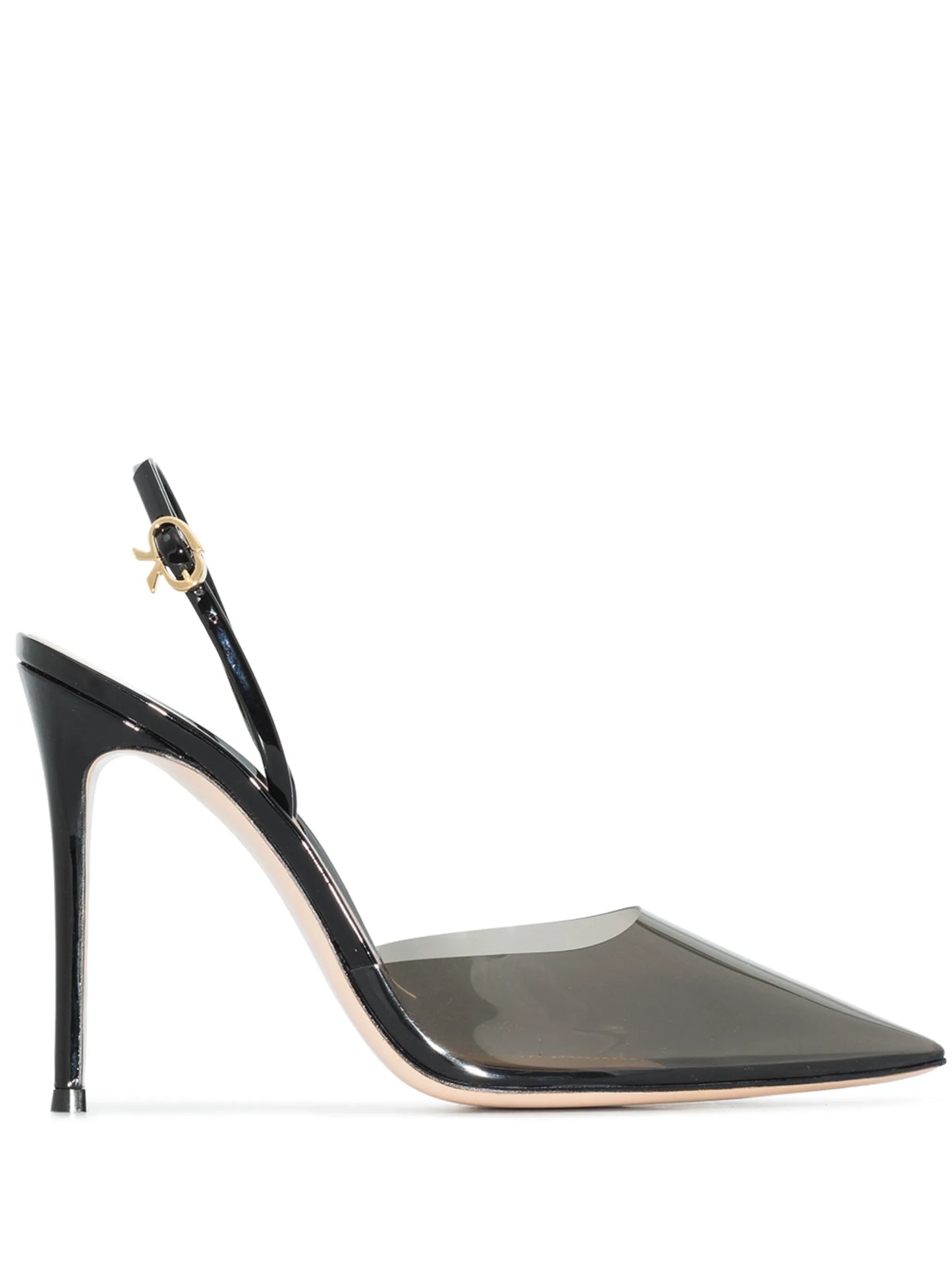 Ribbon D'Orsay 105mm slingback pumps